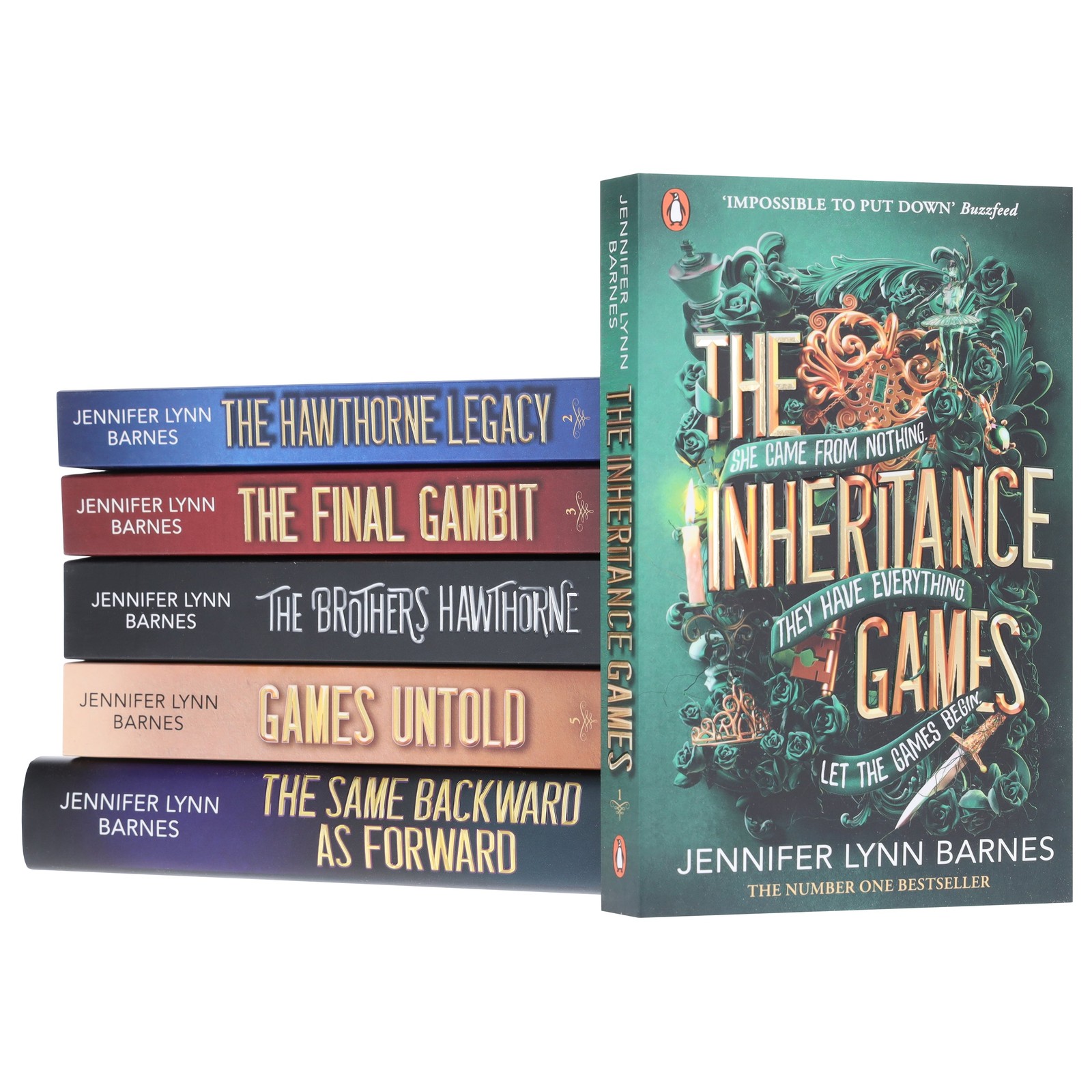 The Inheritance Games Series By Jennifer Lynn Barnes 6 Books – Ages 12-17