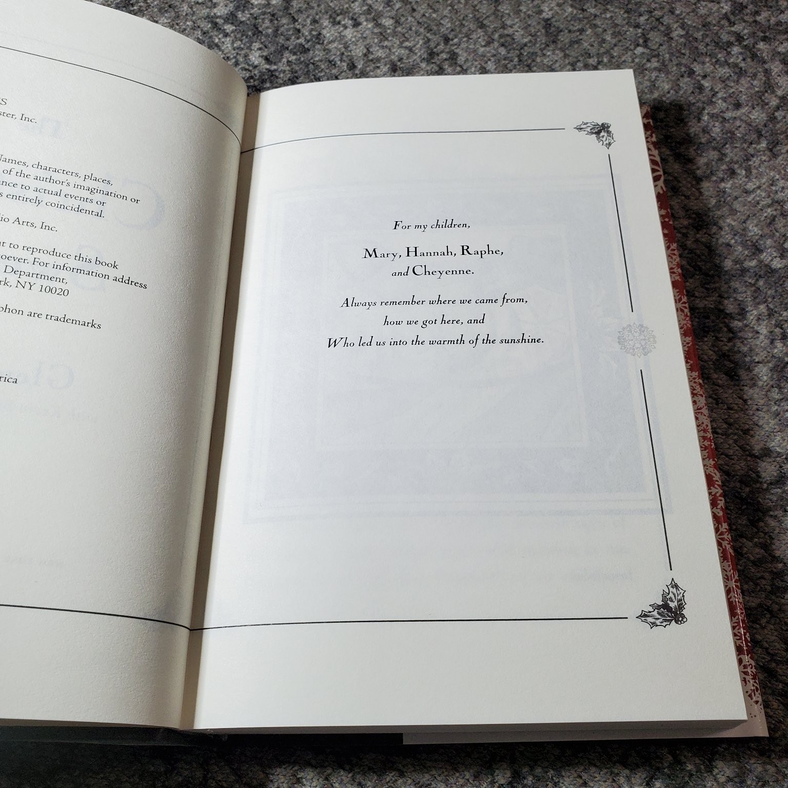 The Christmas Sweater Glenn Beck 2008 Hardcover Threshold Editions