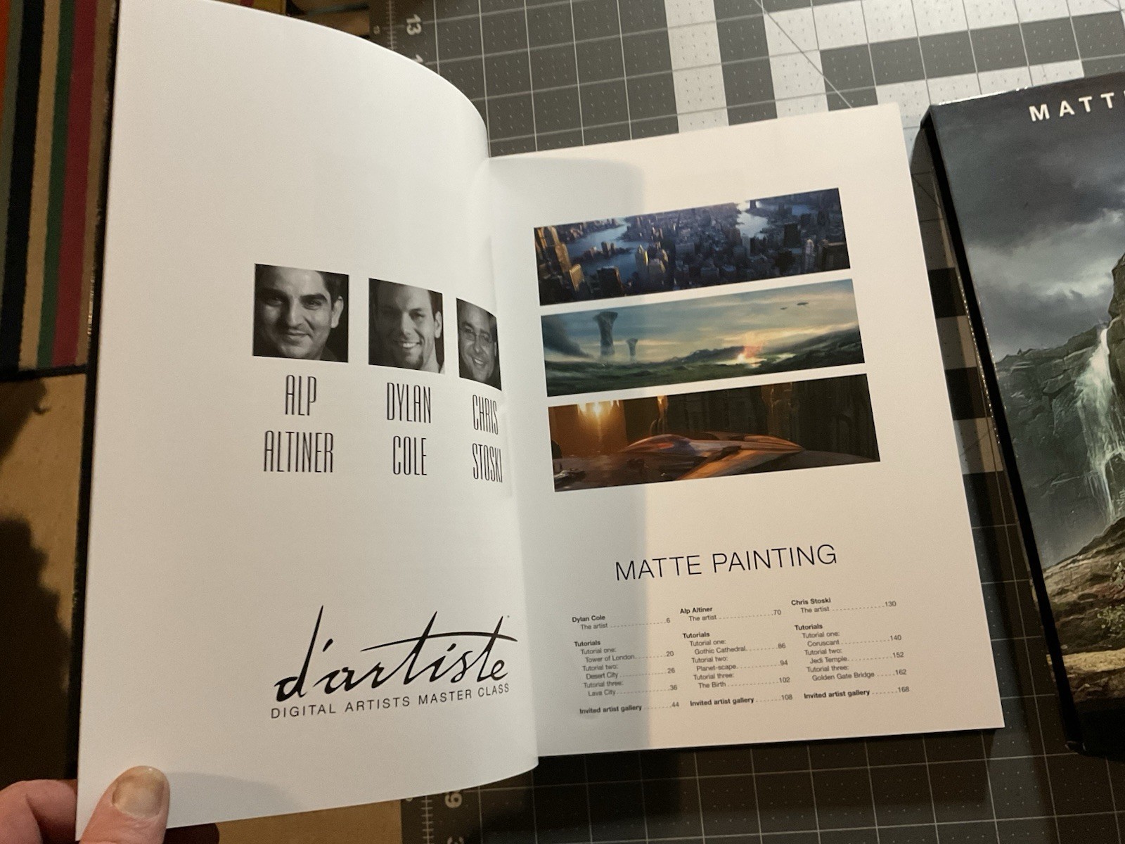 D’artiste Matte Painting (Ballistic Publishing, Paperback & slipcase), 2009, D4