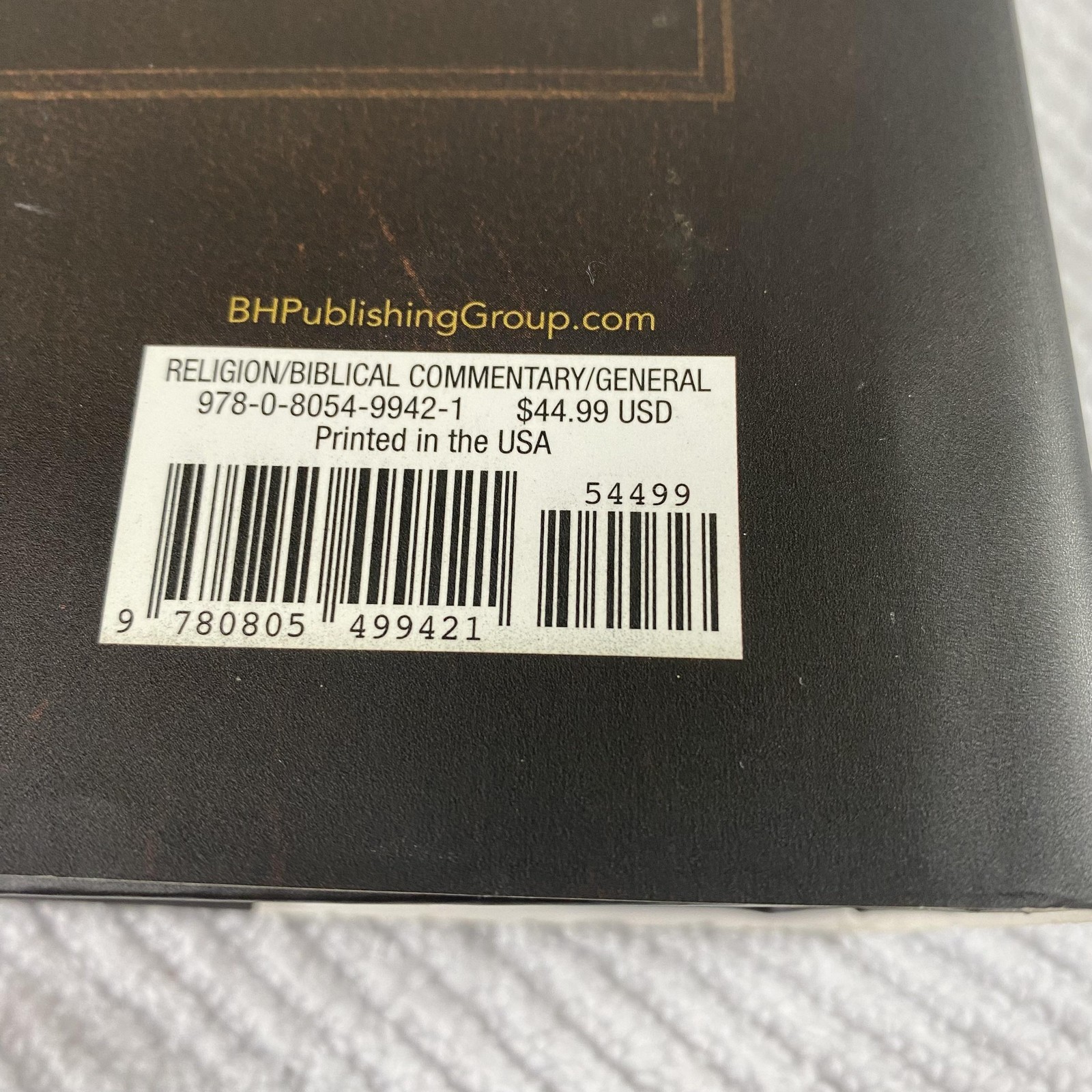 The Tony Evans Bible Commentary Tony Evans Hardcover Holman CSB Printed USA