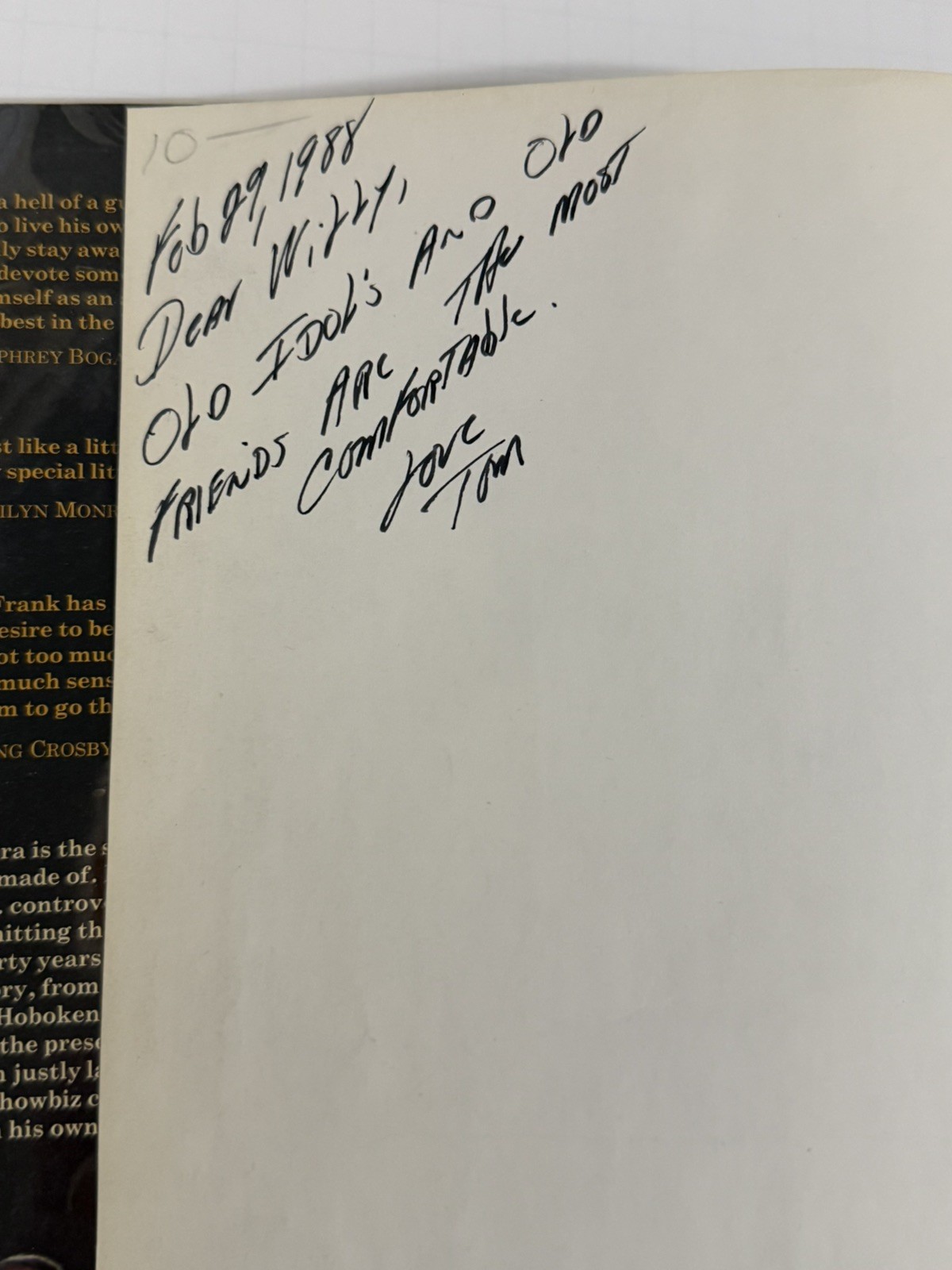 SINATRA ALAN FRANK -Hardcover Printed in England Hard to find 178 pages