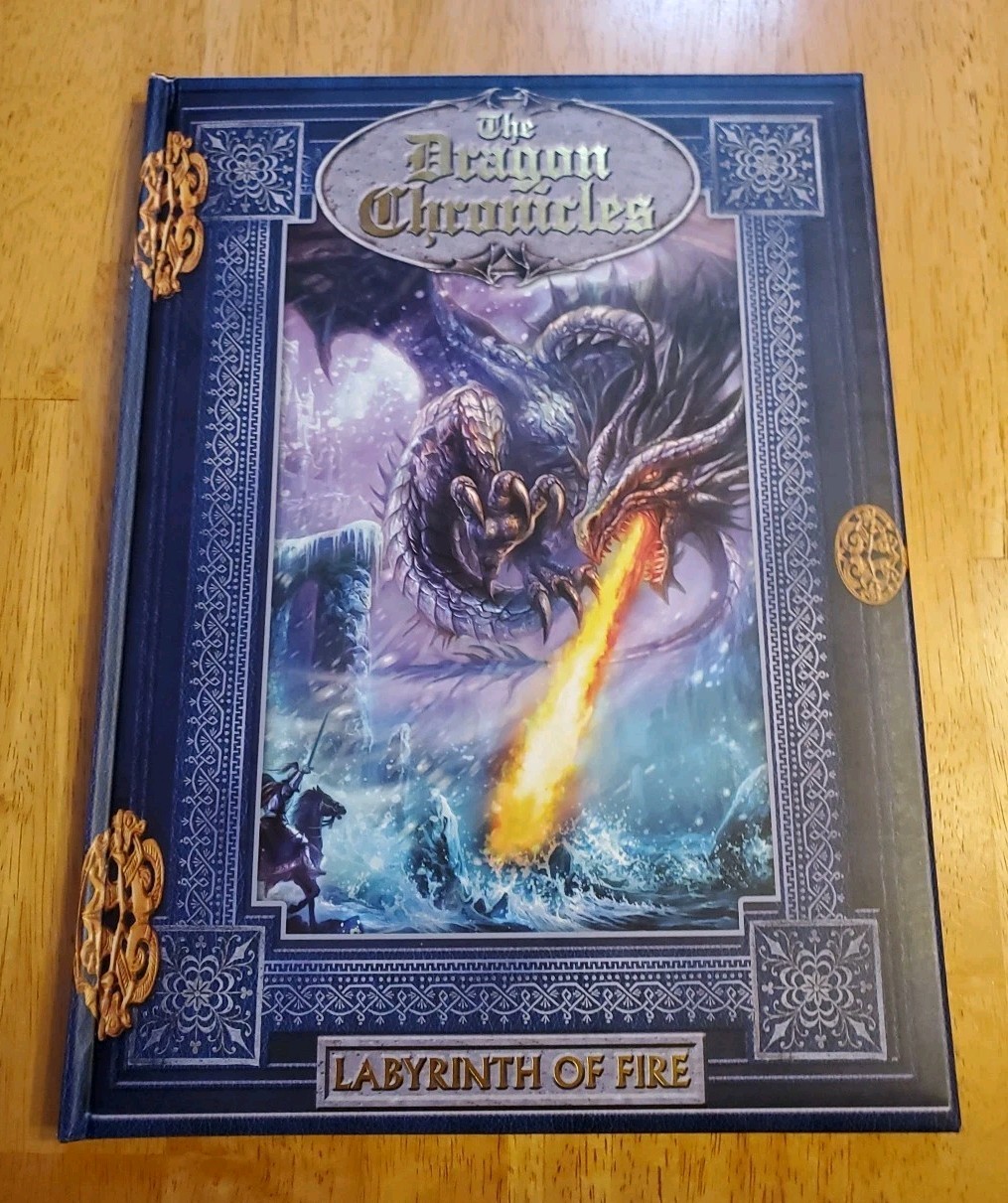 The Dragon Chronicles Labyrinth of Fire Book: Five Mile Press NEW