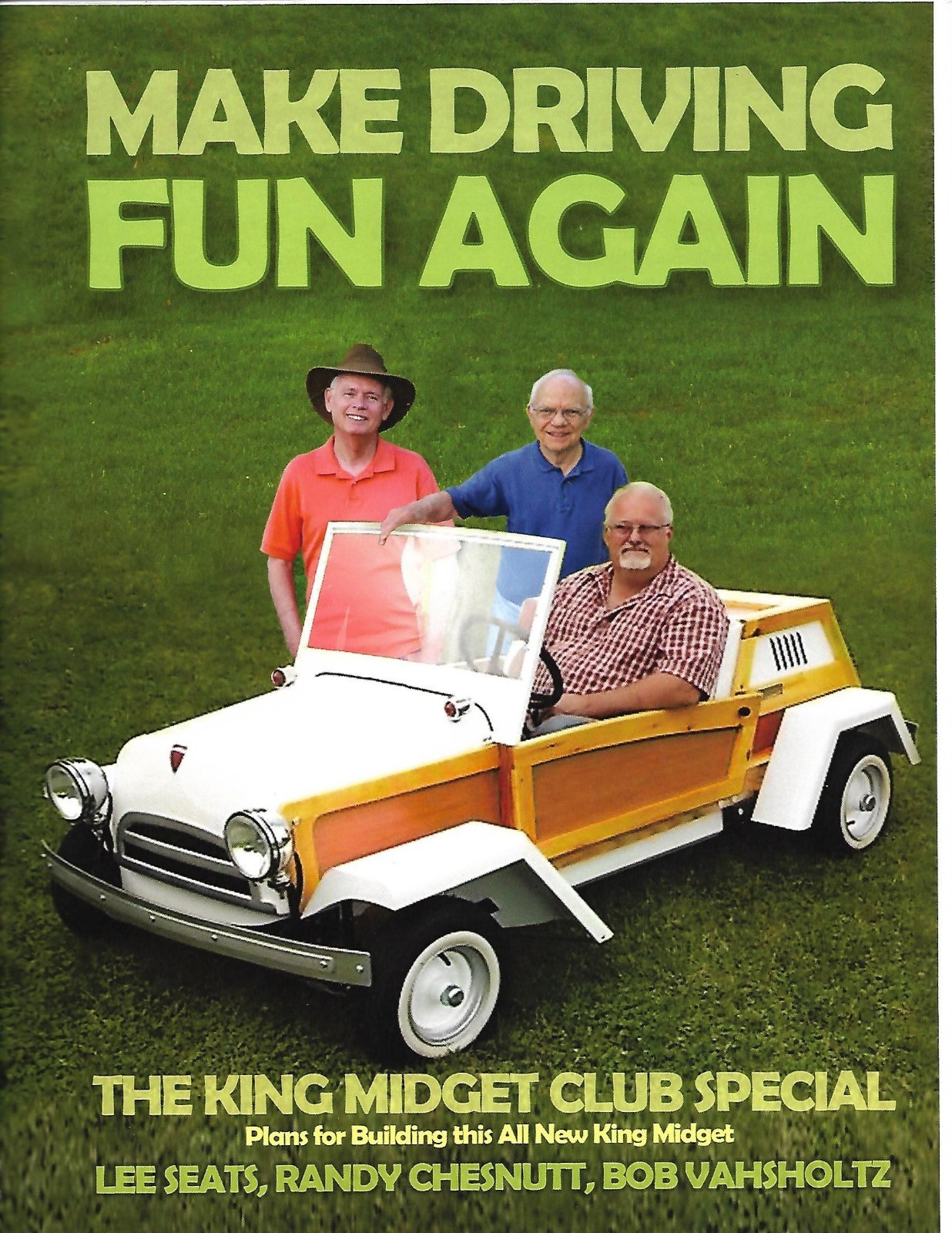 BUILD YOUR OWN KING MIDGET – COMPLETE PLANS BOOK!