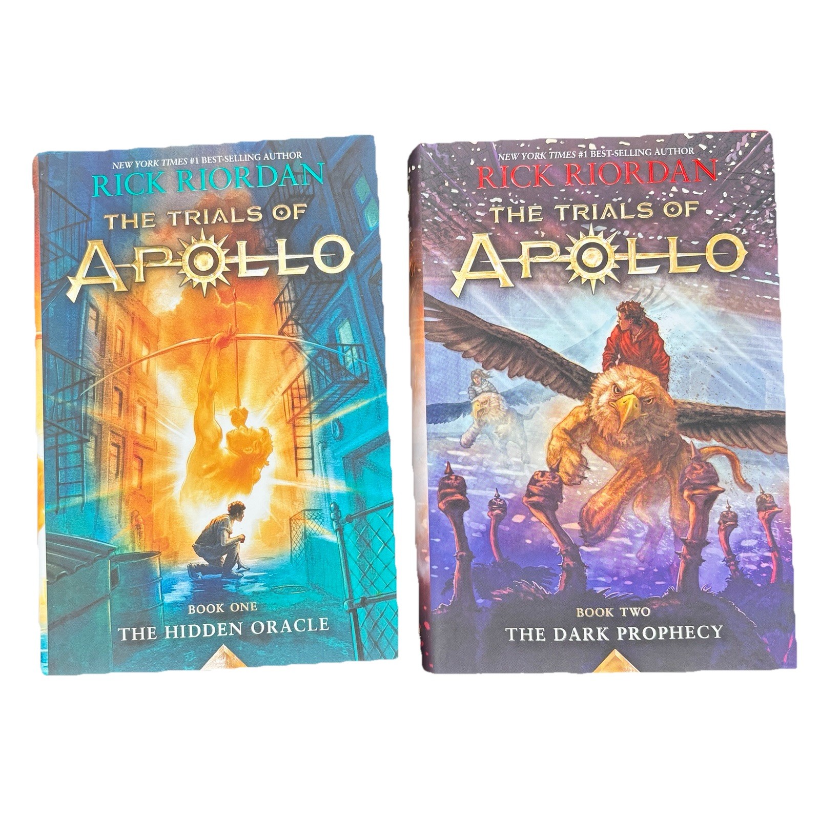 Trials of Apollo 5 Book Hardcover Box Set – Rick Riordan Disney Hyperion 2020