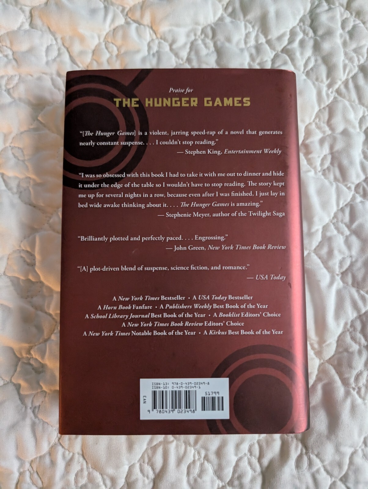 Catching Fire (Hunger Games, Book Two) by Suzanne Collins (2009) Hardcover