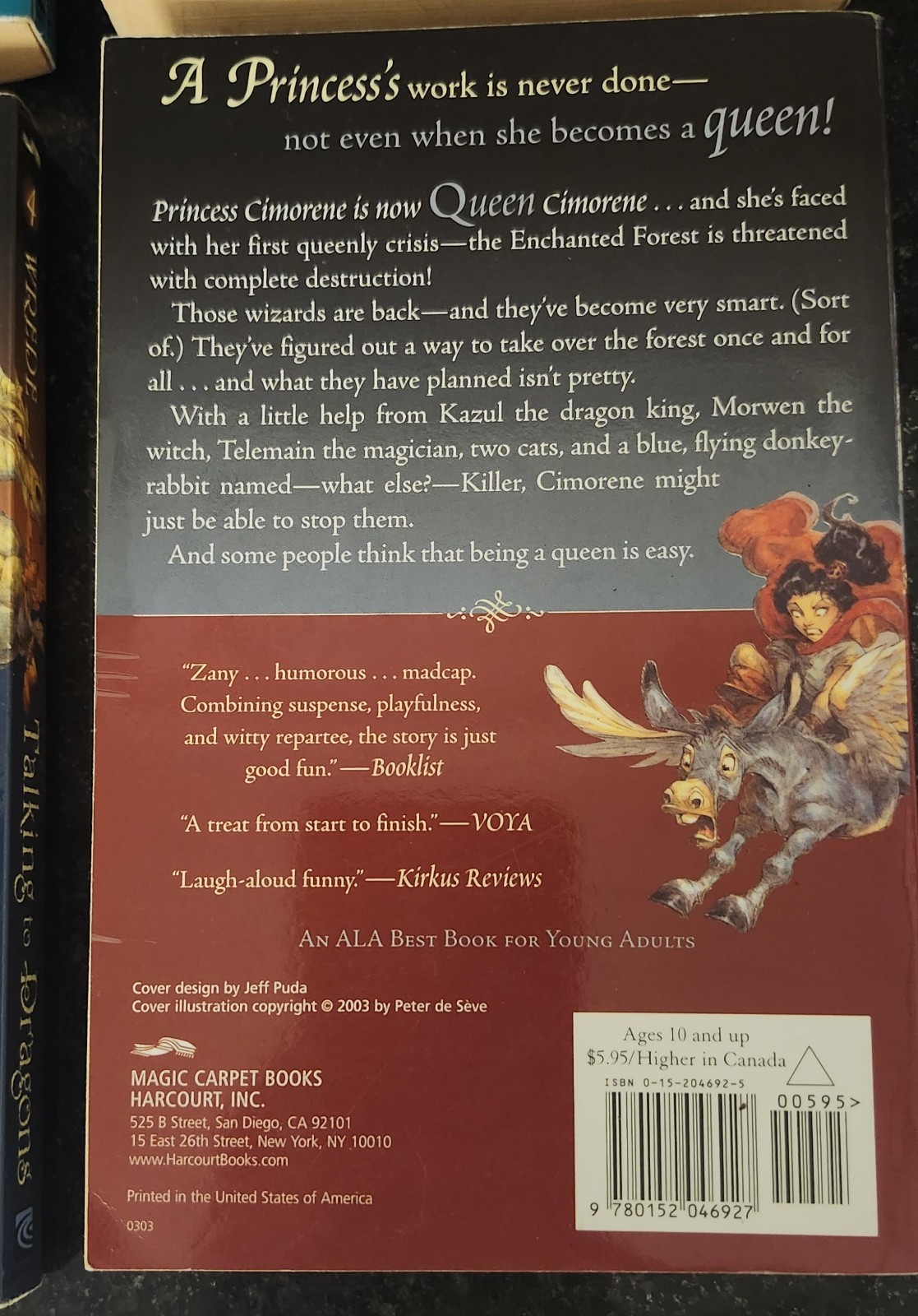 Complete Set Series 1,2,3&4 Enchanted Forest Chronicles by Patricia Wrede