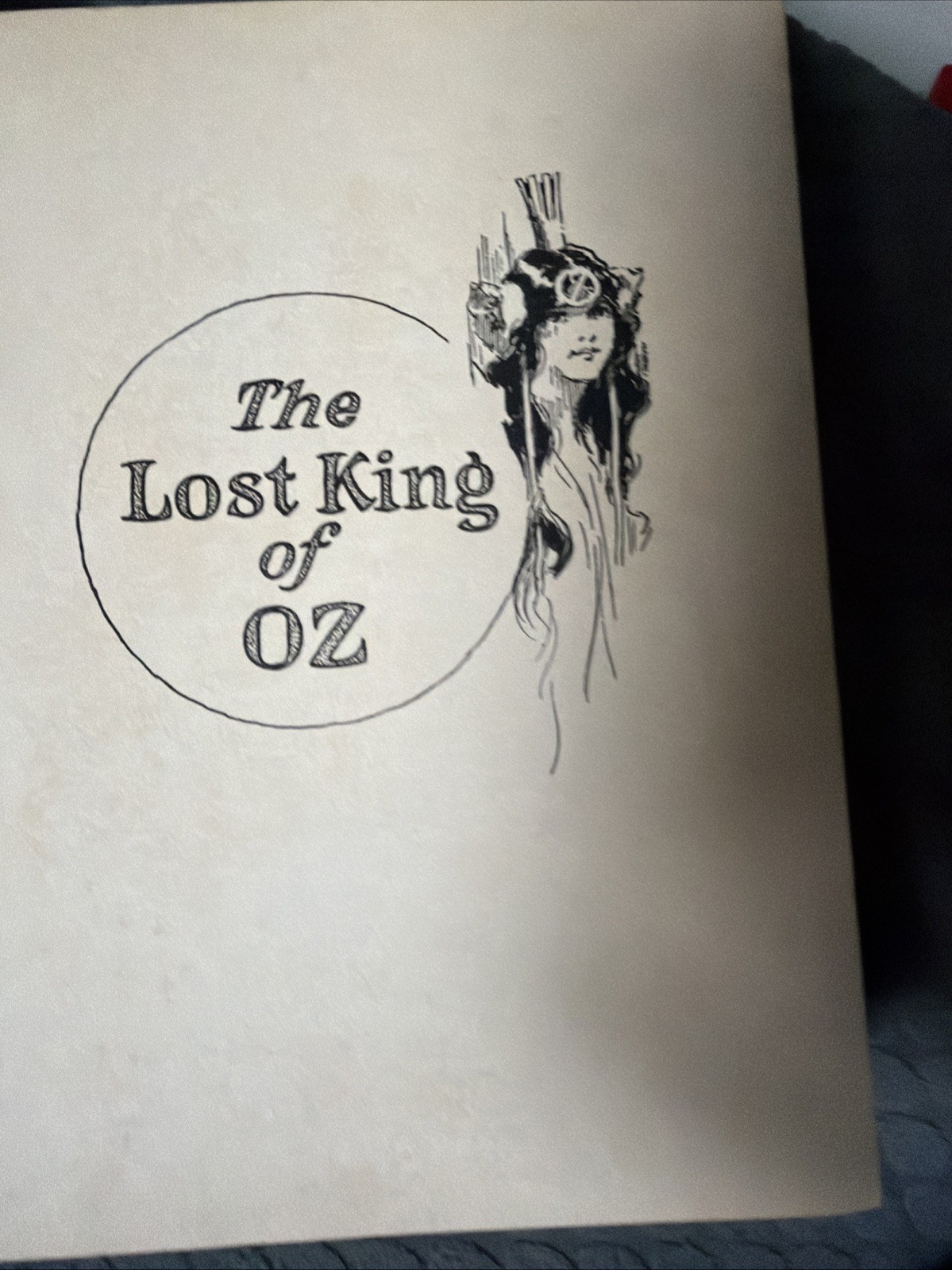 THE LOST KING OF OZ by Thompson, Ruth Plumly and L. Frank Baum 1925 Color Prints