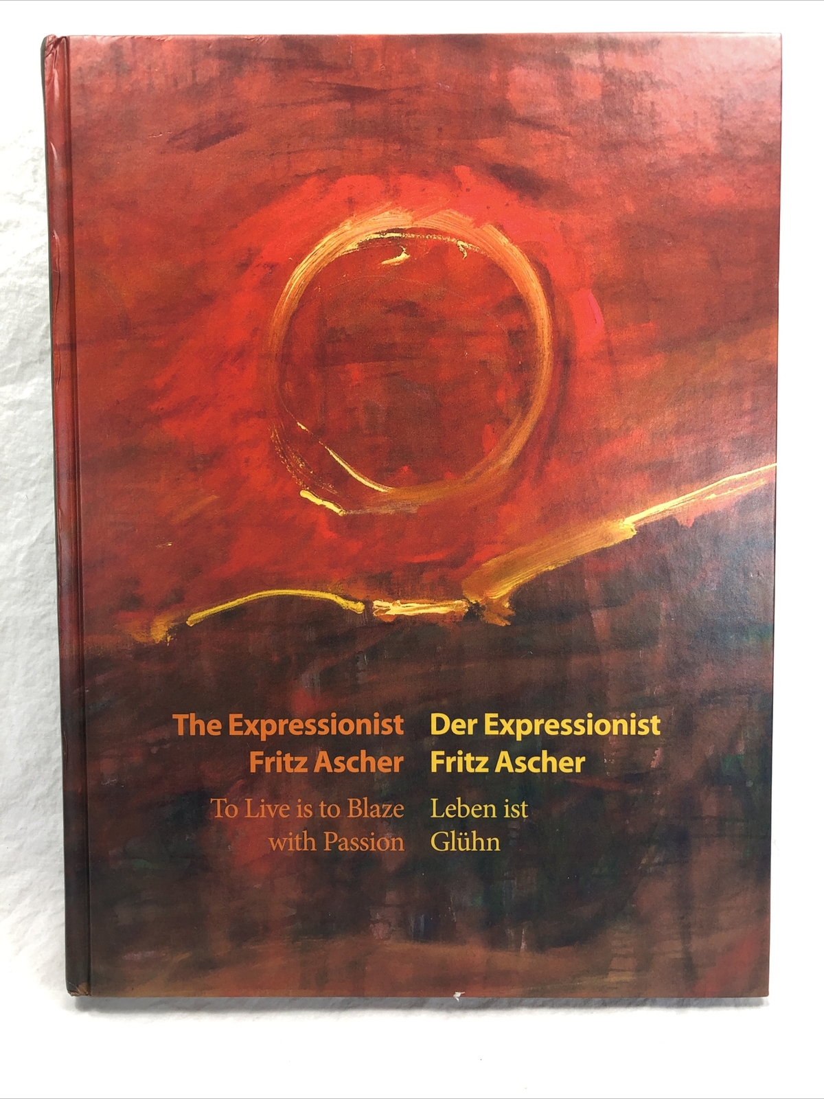 The Expressionist Fritz Ascher Leben Ist Gluhn Art Book English & German Hardcvr