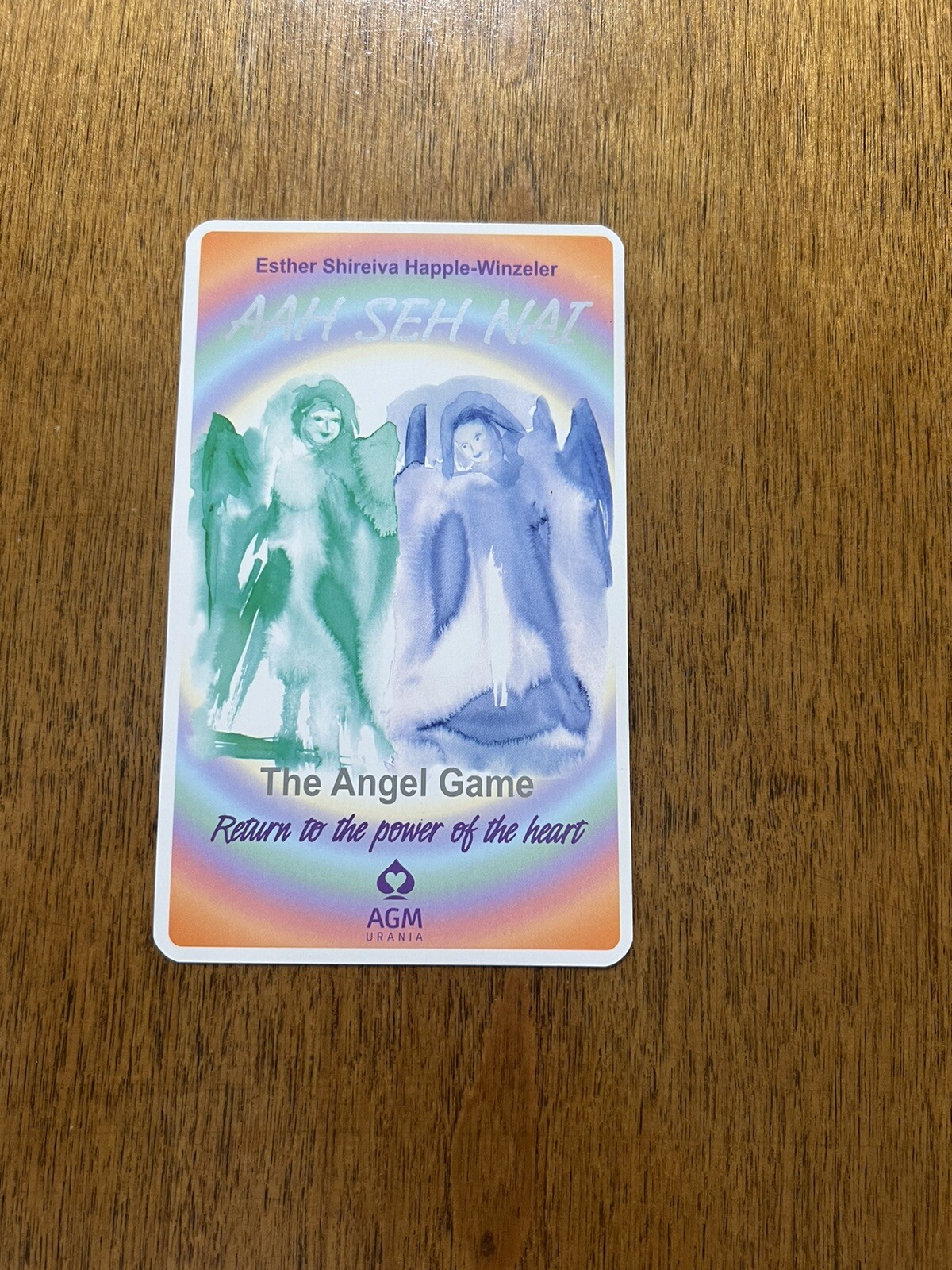 Aah Seh Nai Angel Game 99 Cards & booklet Esther Shireiva Happle-Winzeler