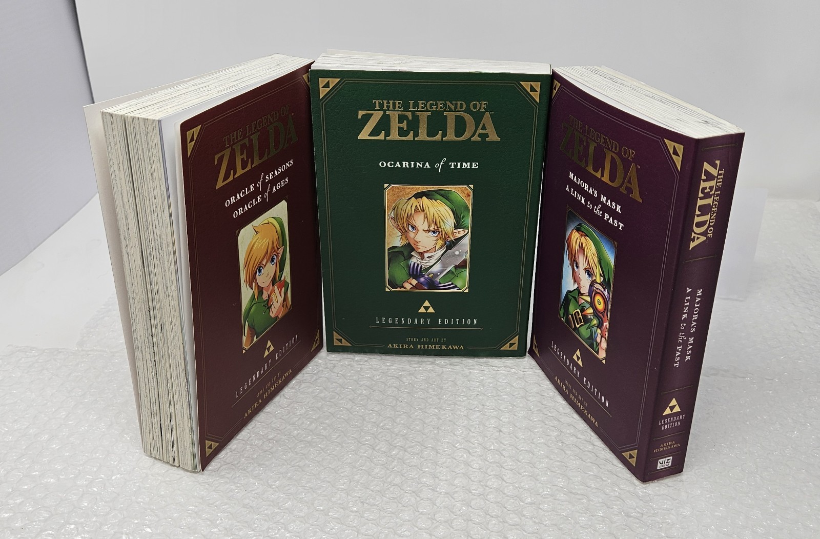 Zelda Legendary Edition Manga Set Ocarina Majora Oracle HC VIZ