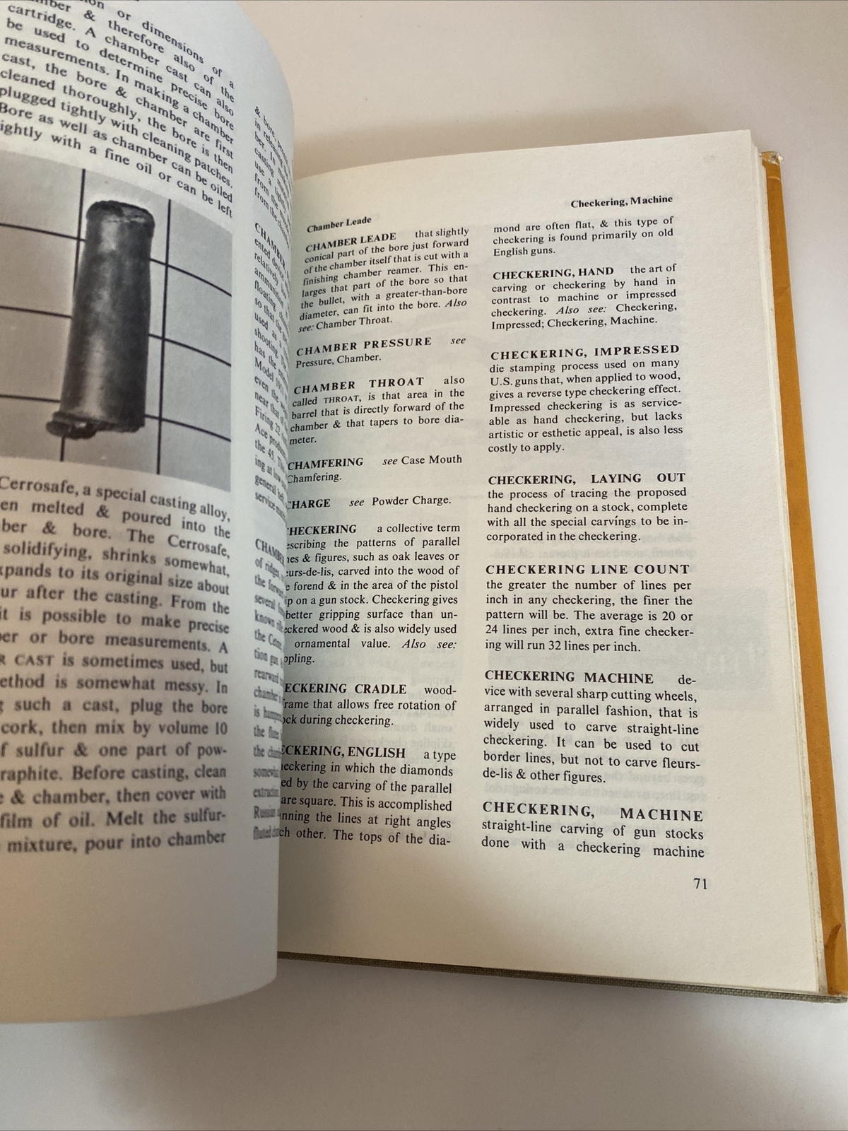 the Firearms Dictionary R.A. Steindler Stackpole Books 1970 First Edition abo