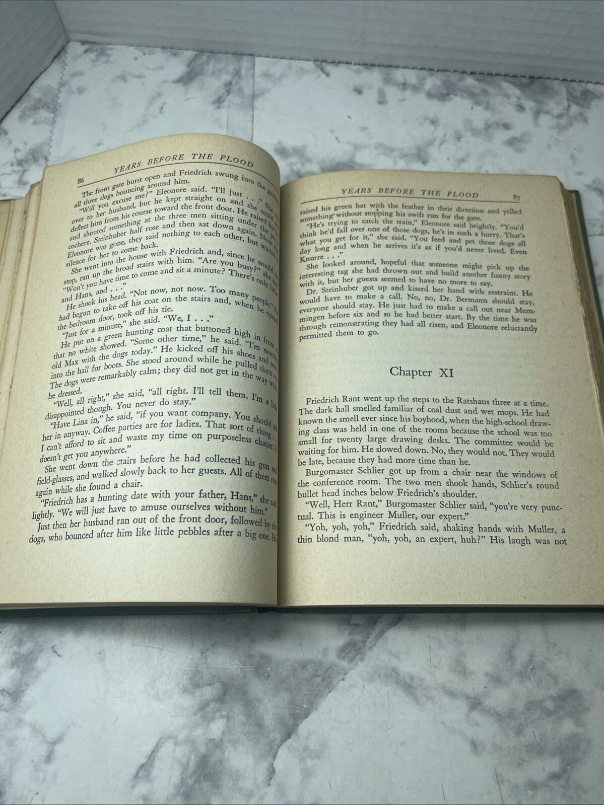 Years Before The Flood by Marianne Roane 1945 Wartime Book VG Hopwood Prize HC