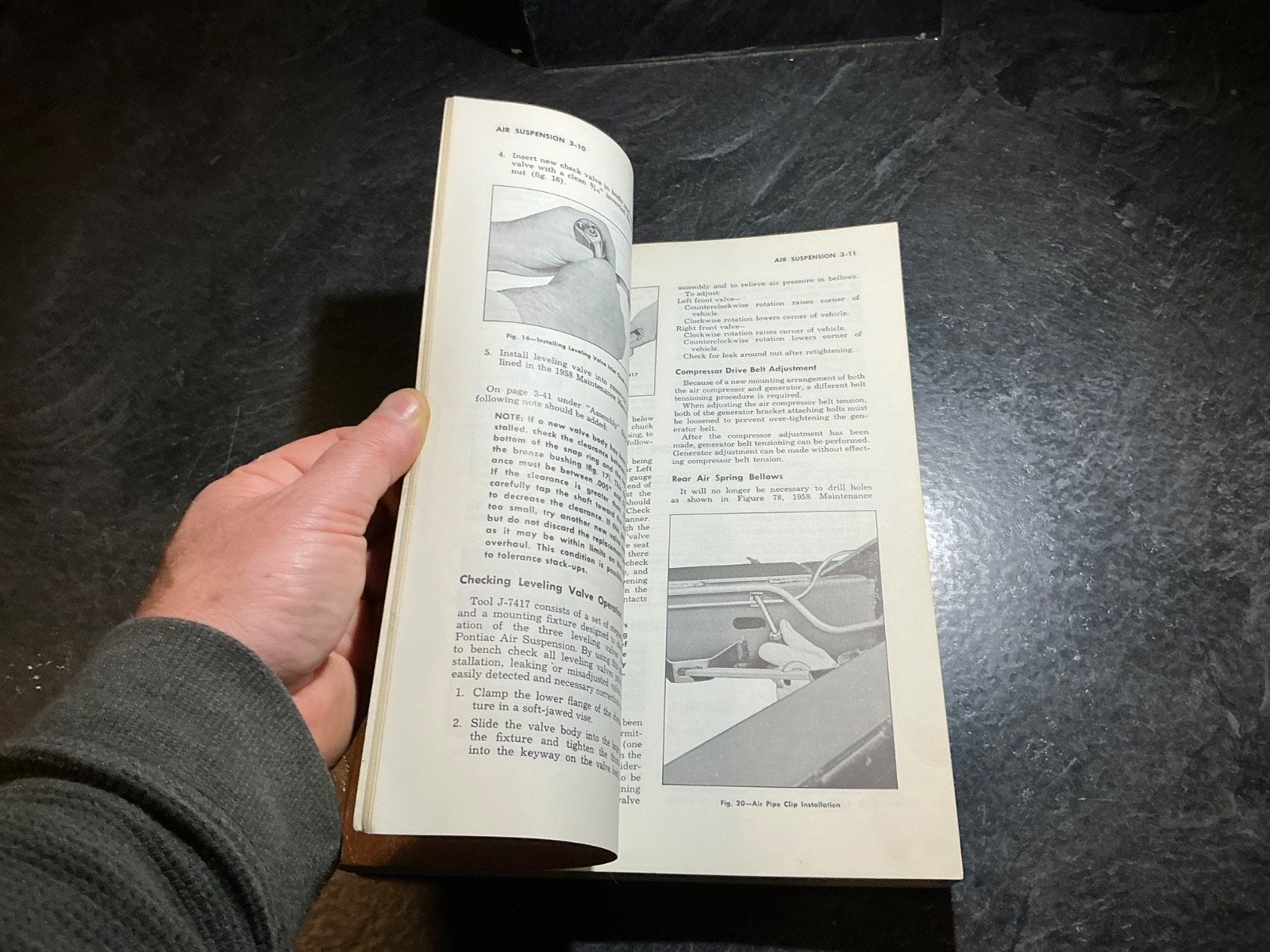 1959 Pontiac 7000 Series Maintenance Manual Parisienne Laurentian Strato-Chief