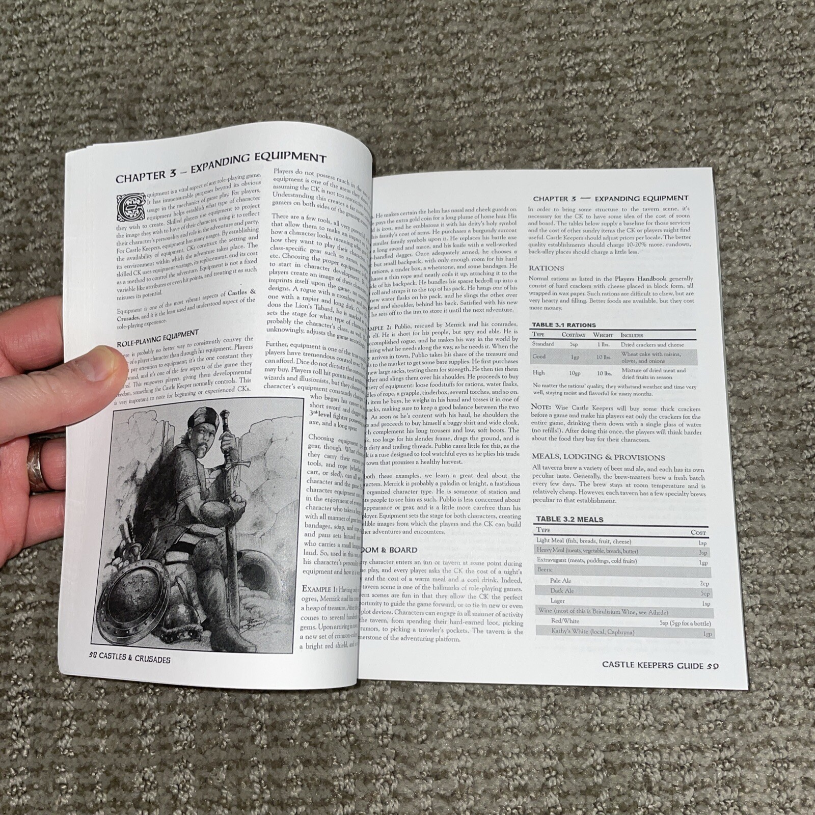 Castles & Crusades Castle Keepers Guide 2nd Printing by Davis Chenault TLG 2015