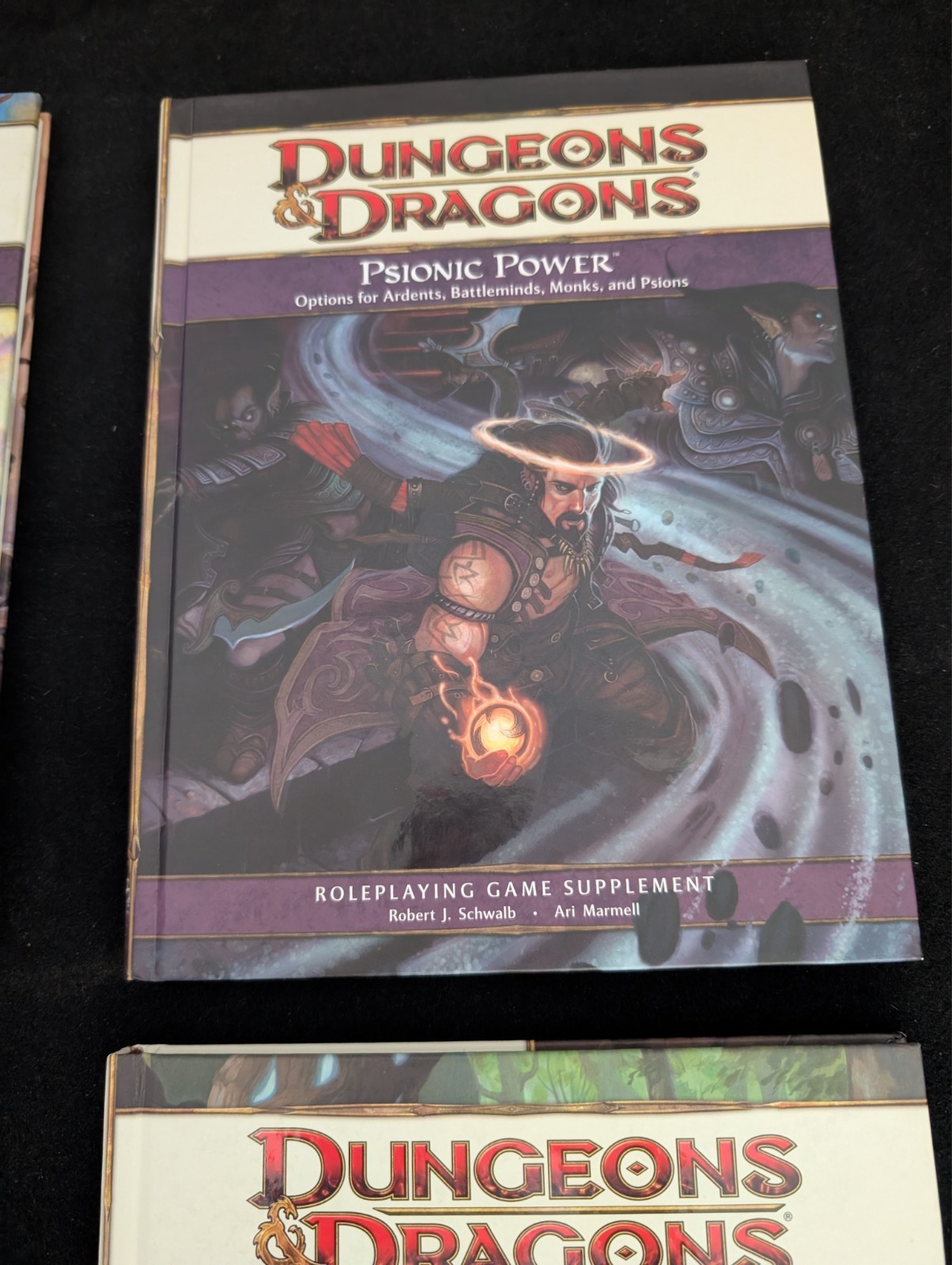 Lot of 6 Dungeons & Dragons 4e Arcane Divine Martial Psionic Primal Power VG