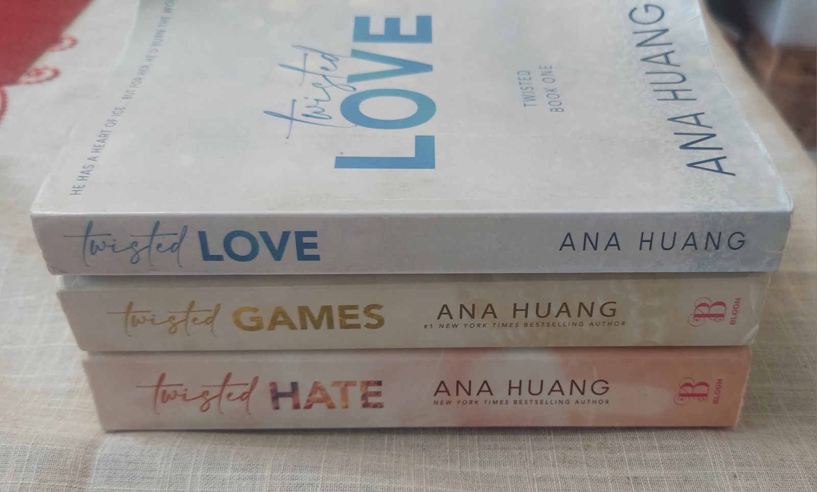 Twisted Series Collection by Ana Huang, Paperback -Love, Games, Hate (VERY GOOD)