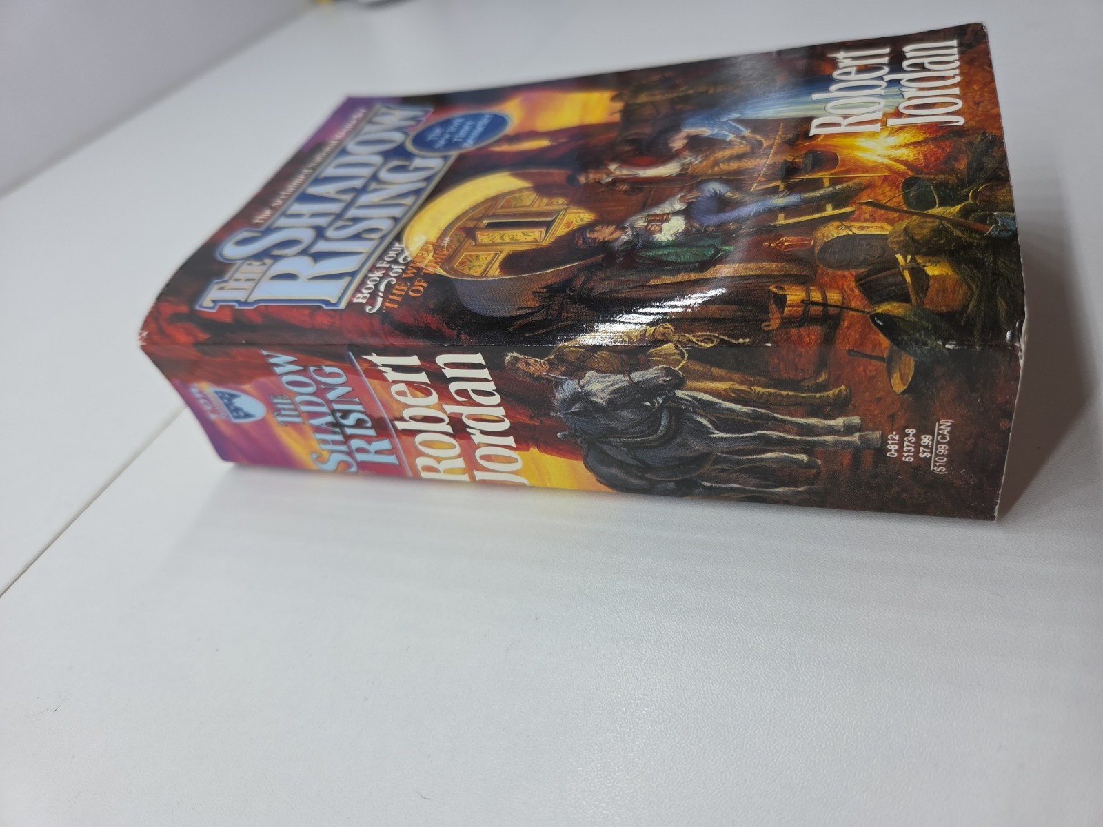 The Shadow Rising Wheel Of Time Book 4 Robert Jordan 1st Market Edition 1993