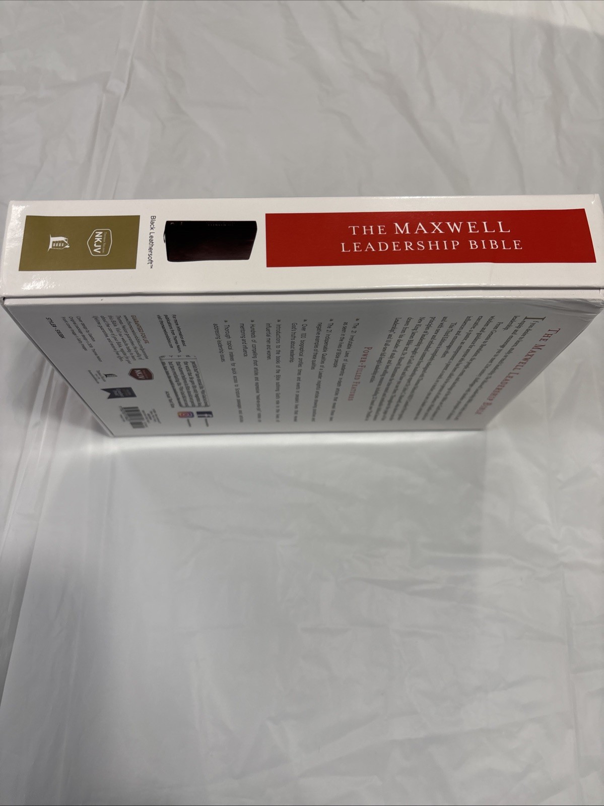 NKJV Maxwell Leadership Bible [Third Edition, Black] by John C. Maxwell…