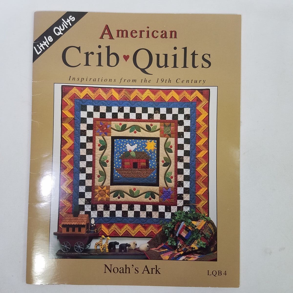 3 American Crib Quilts Pattern Books Little Quilts LQB 1 2 4 Noahs Ark Etc
