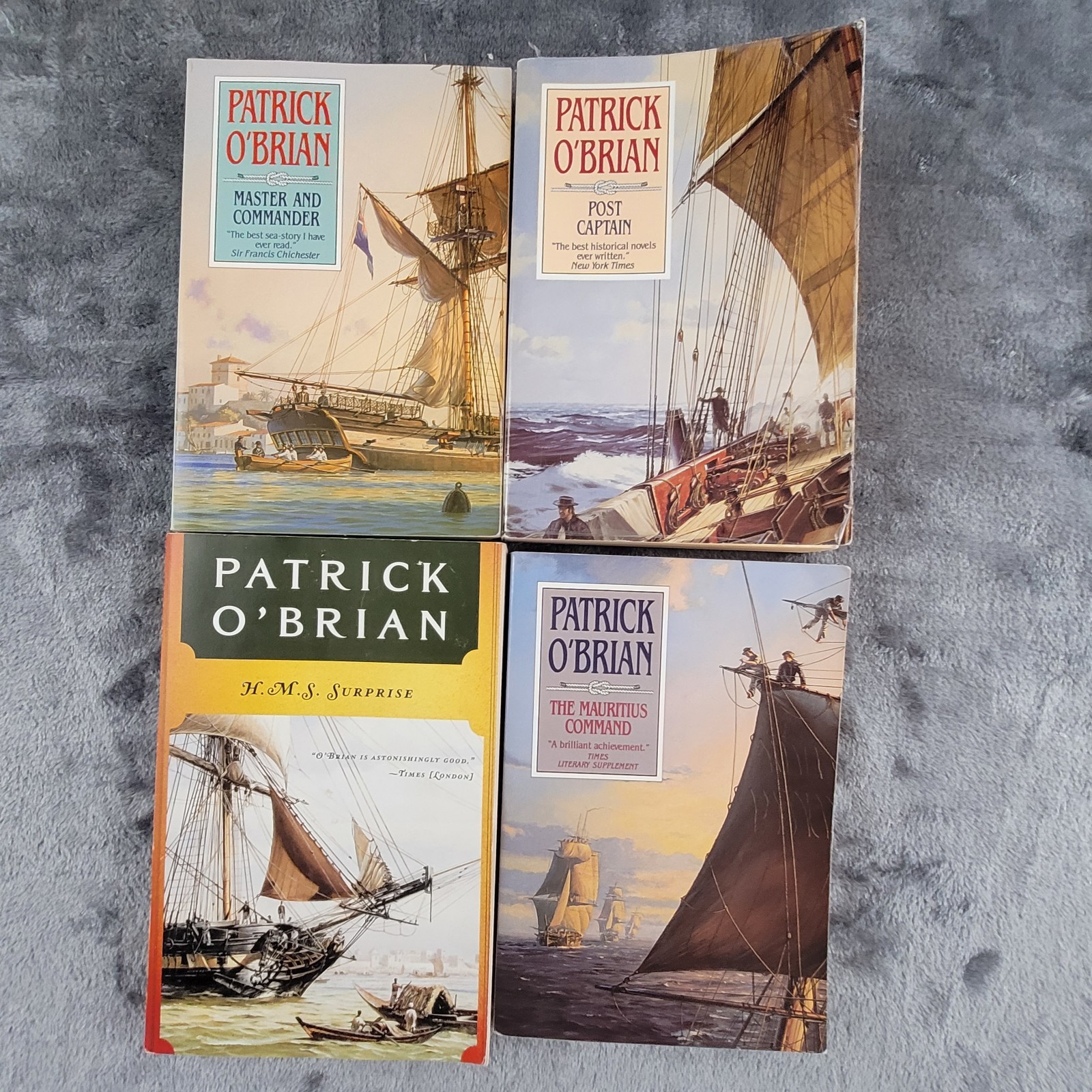 Patrick O’Brian Complete Set Books 1 – 20 Aubrey-Maturin 3 HC/17 Trade Paperback