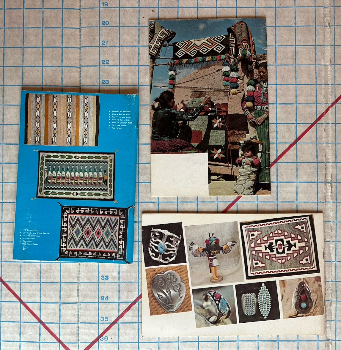 Patterns and Sources of Navajo Basket Weaving Posts Rugs Navajo Appraisal 1960s