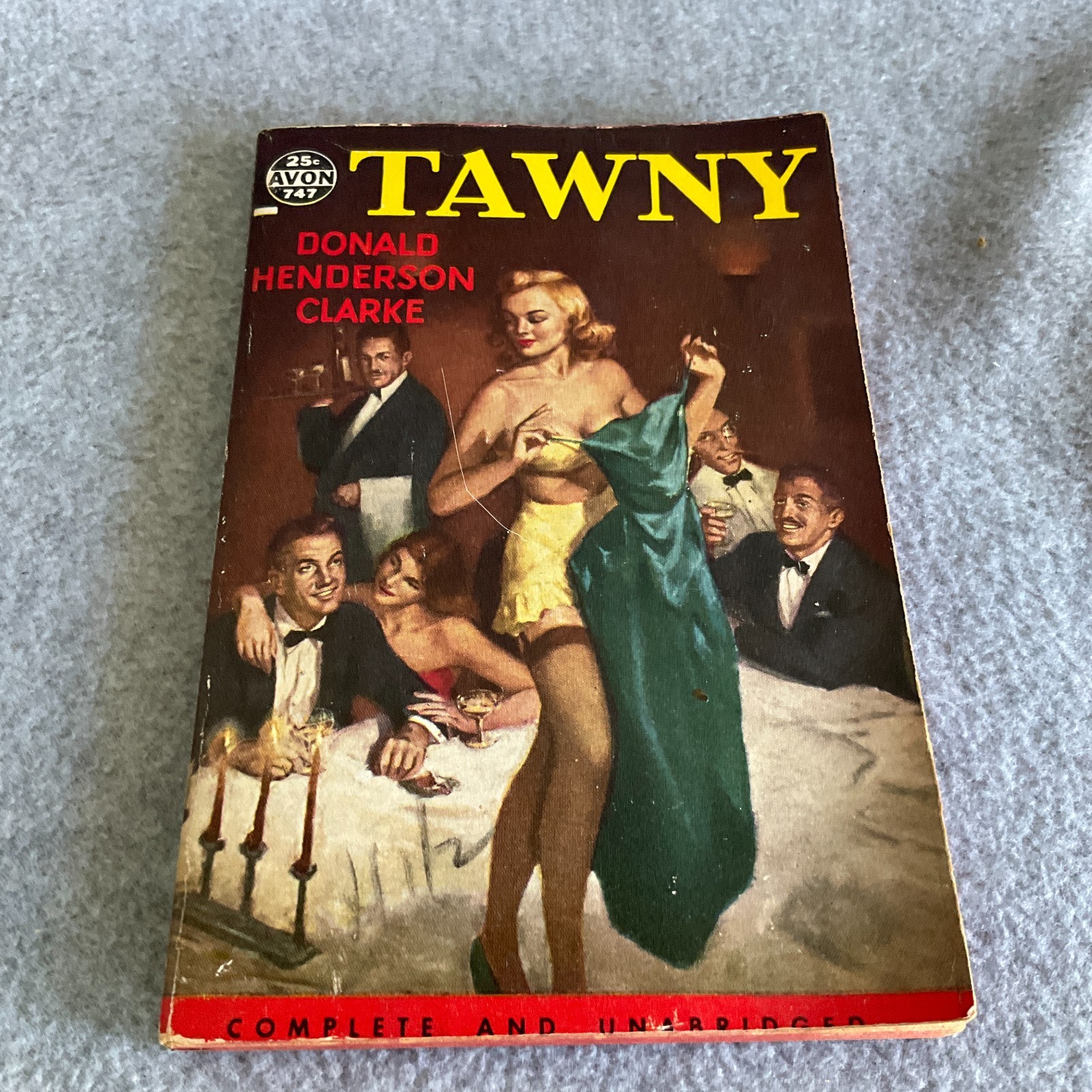 TAWNY – BY DONALD HENDERSON CLARKE – Fifth Printing Nov 1956