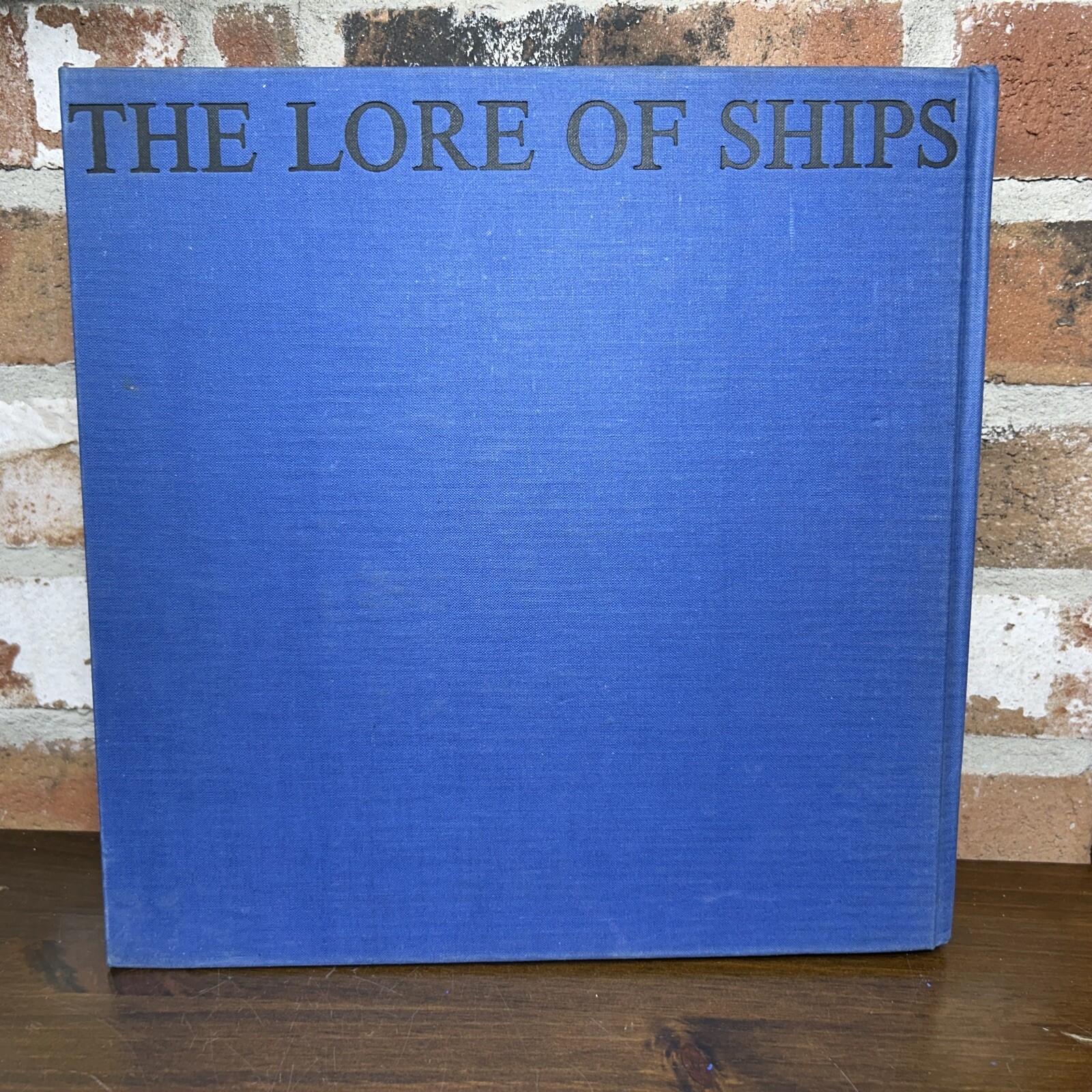 THE LORE OF SHIPS Tre Tryckare ~1963 Hardcover First Edition Printed in Sweden