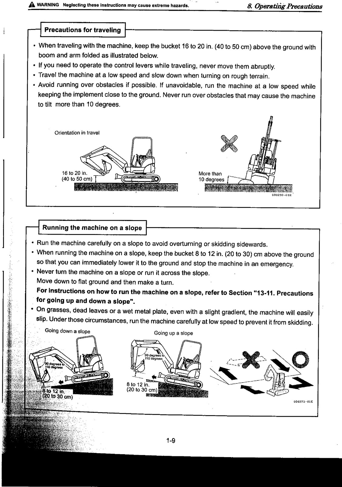 YANMAR ViO27-5B ViO35-5B Excavator Operators Manual – WIRE BOUND – COVERS