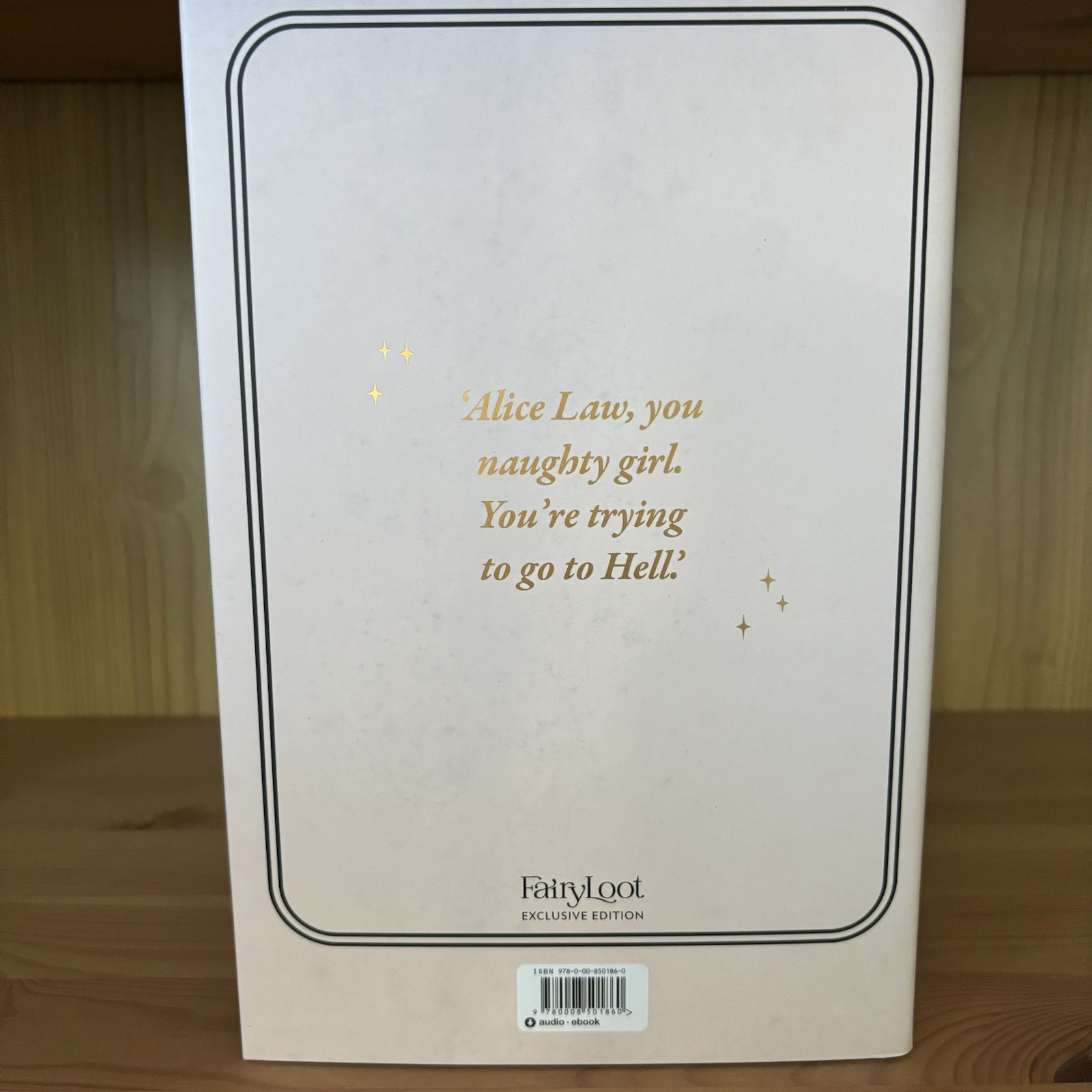 Fairyloot Exclusive Edition Katabasis by R. F. Kuang Hardcover Sprayed Edges