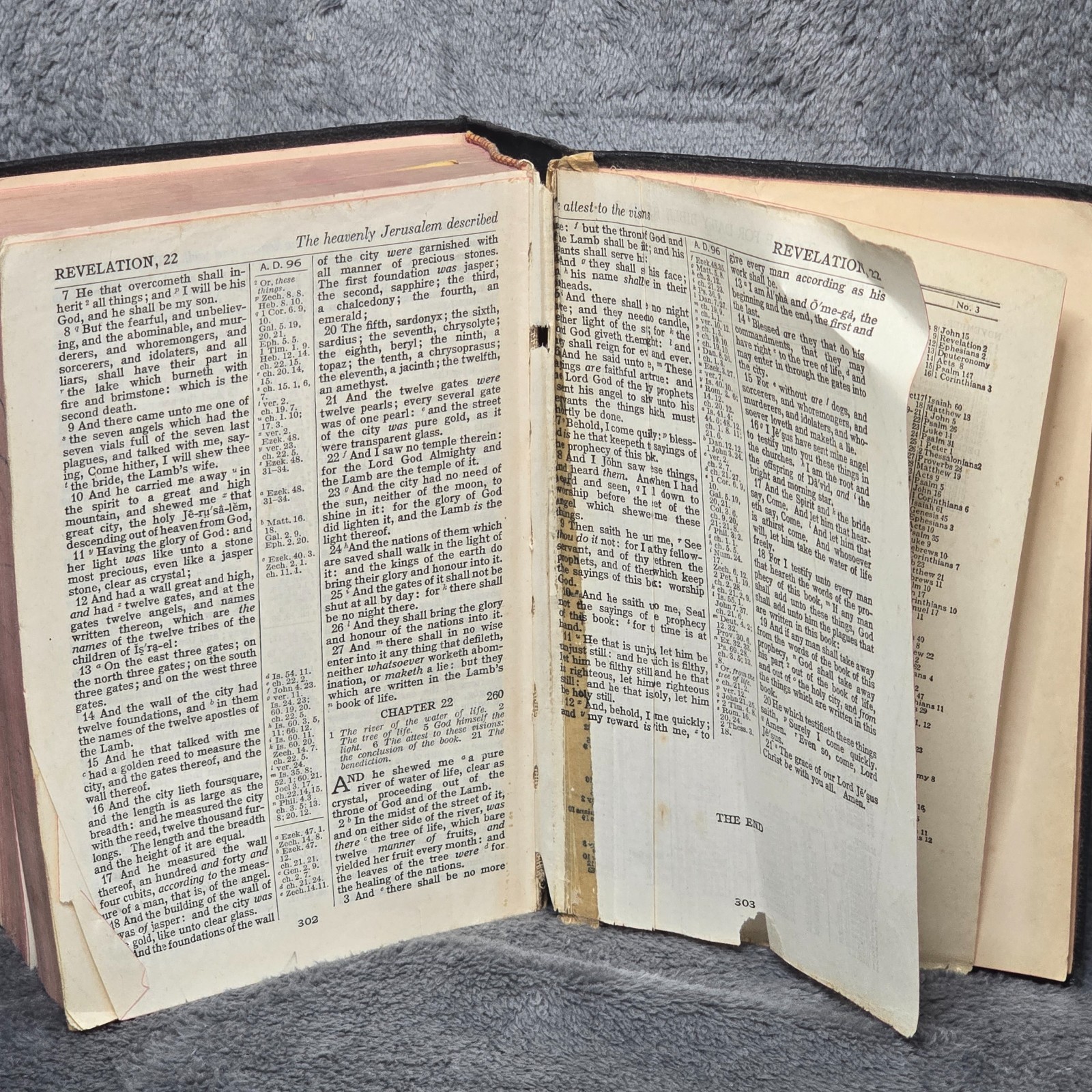 1954 Gideon Holy Bible Authorized King James Version KJV National Bible Press