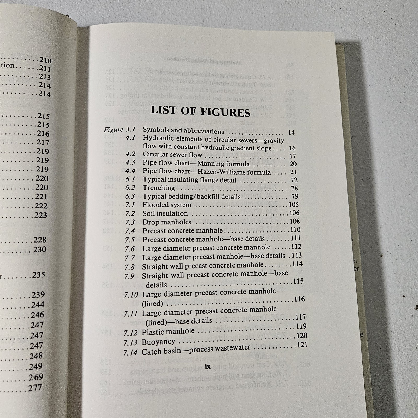 Underground Piping Handbook, Lawrence Peggs, 1985, 1st Edition, HC,