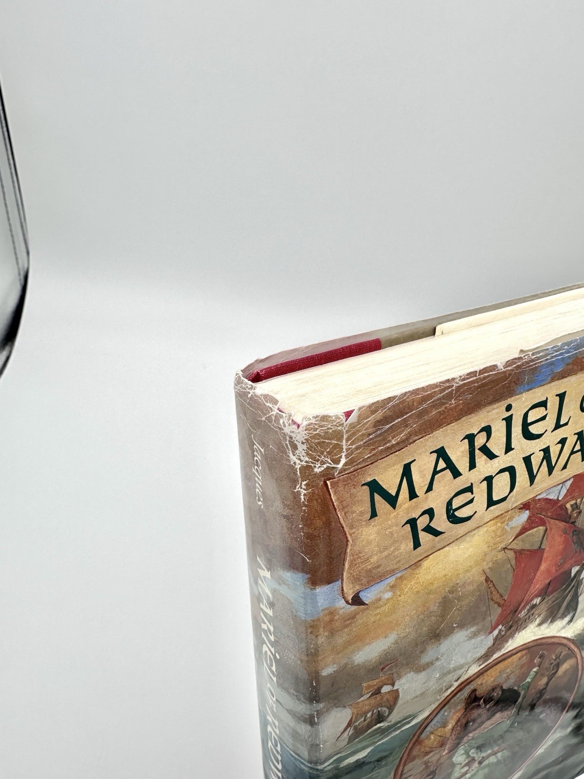 Mariel of Redwall by Brain Jacques 1st American Printing 6th Impression HD DJ