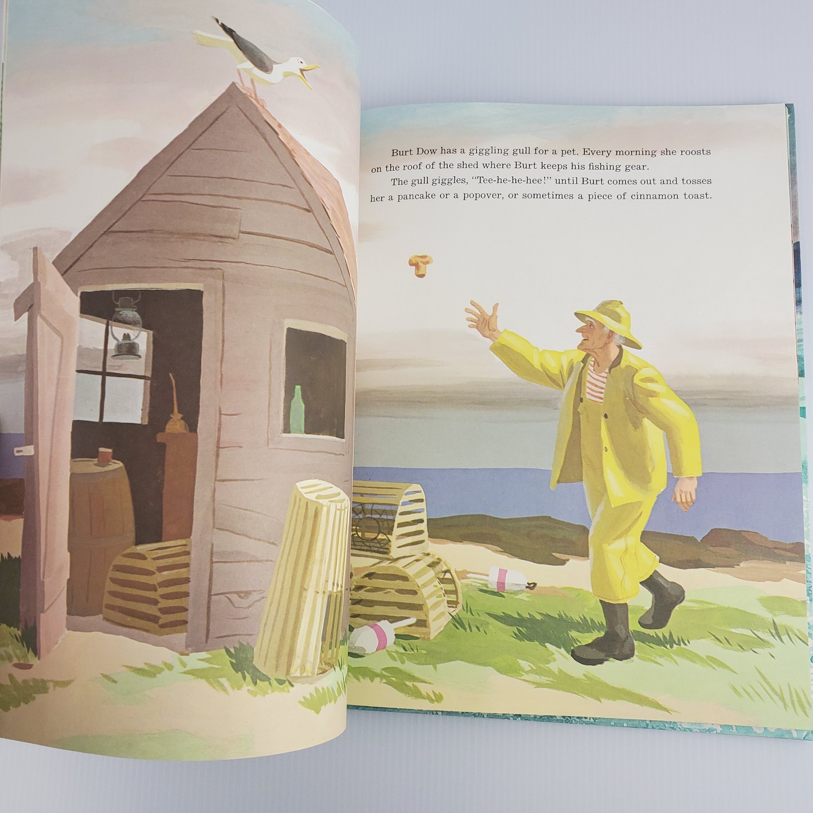 Burt Dow Deep Water Man & One Morning in Maine by Robert McCloskey Hardcover