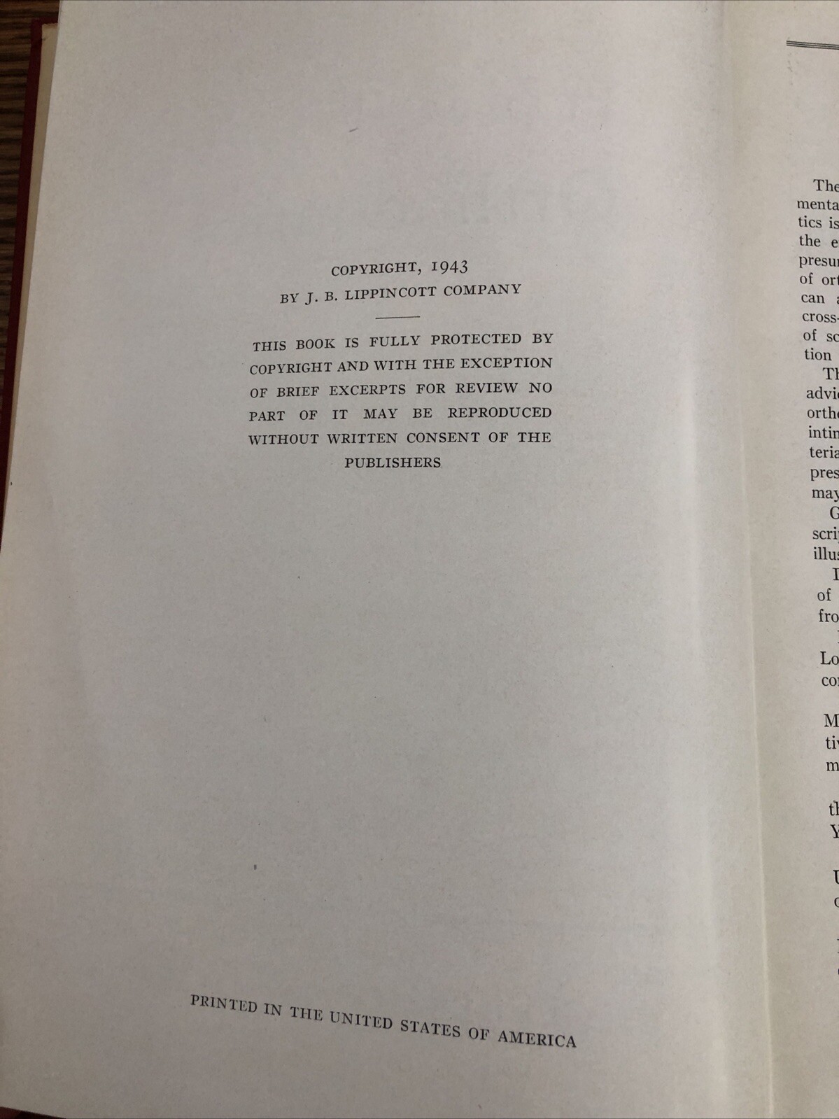 Principles of Orthodontics Salzmann DDS 1943 Illustrated Charts Dentistry HC