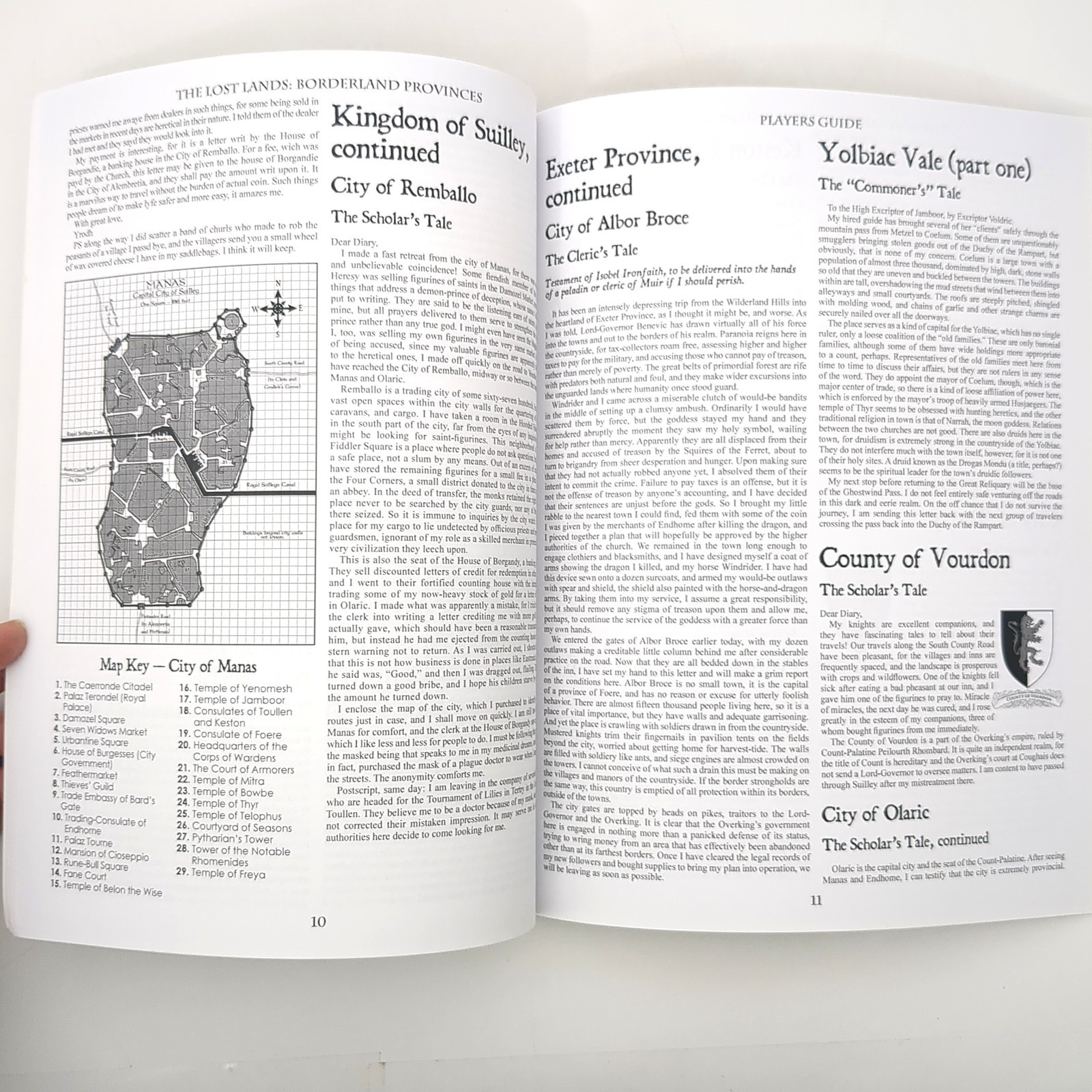 Borderland Provinces Players Guide Frog God Games The Lost Lands Matthew Finch