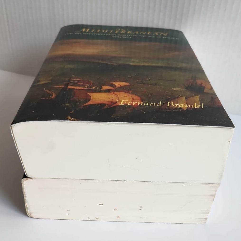 Fernand Braudel – The Mediterranean World in the Age Philip II 1996 2 Volume Set