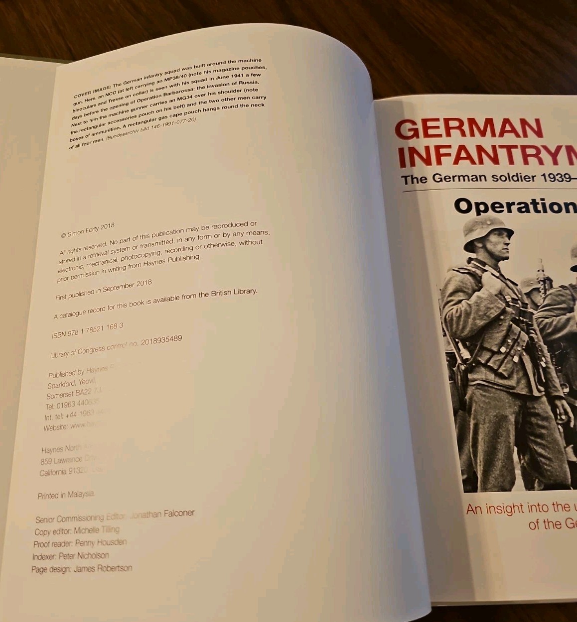 German Infantryman Operations Manual: The German soldier 1939-45 Haynes WW2