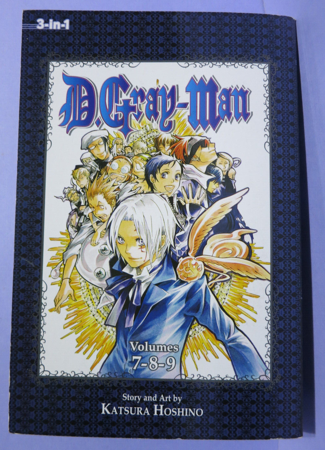 D. Gray Man by Katsura Hoshino Books 1, 2, 3, 4-5-6, & 7-8-9 in 5 PB Manga