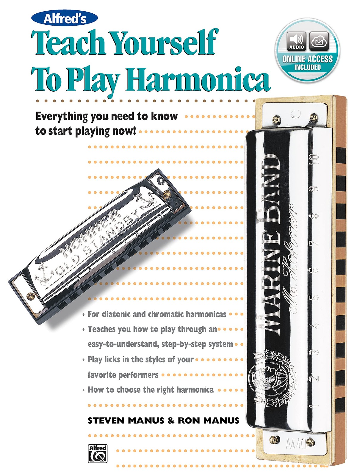 Alfred’s Teach Yourself to Play Harmonica with CD