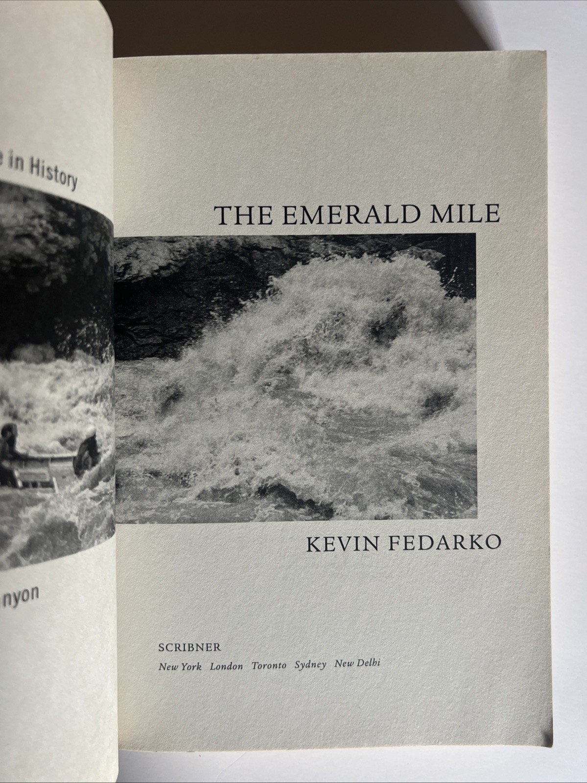 Emerald Mile : Story of the Fastest Ride in History Through the Grand Canyon