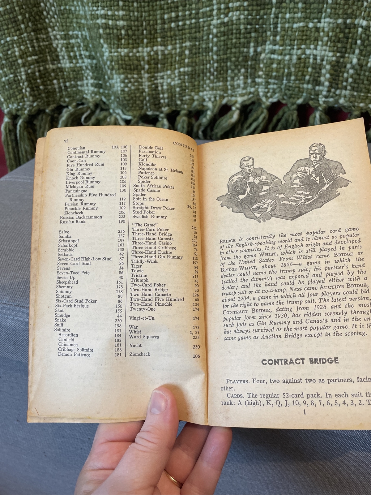1963 Hoyle’s Rule of Games Signet Book Q4441 by A. Morehead & G. Mott-Smith