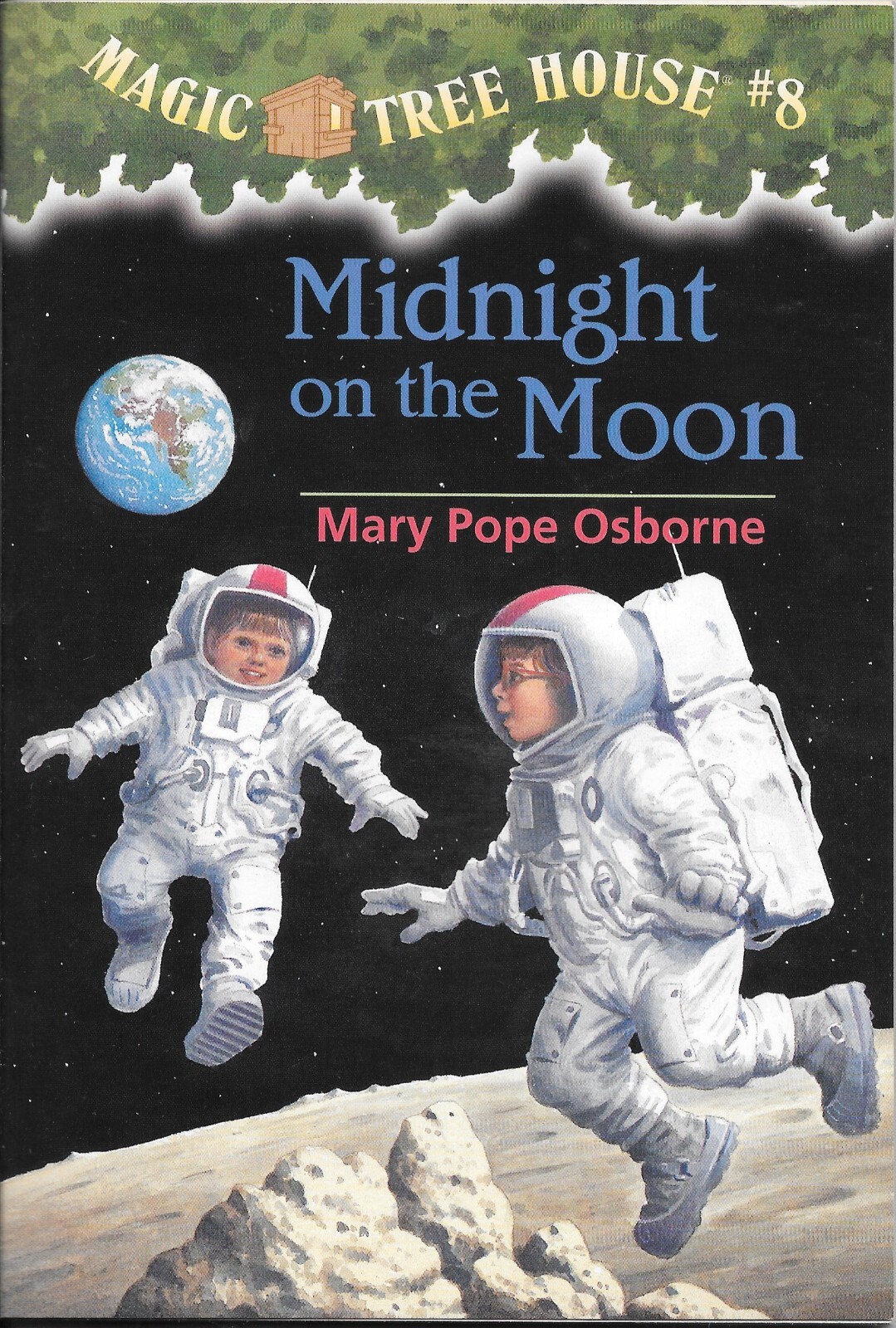 Magic tree House #8 Midnight on The Moon Mary Pope Osborne Sal Murdocca