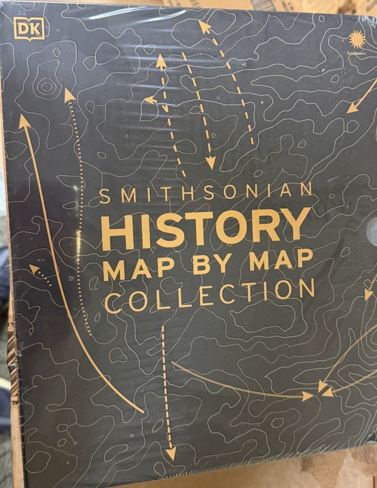 Smithsonian History Map by Map Collection 3-Book Box Set WWII Battles