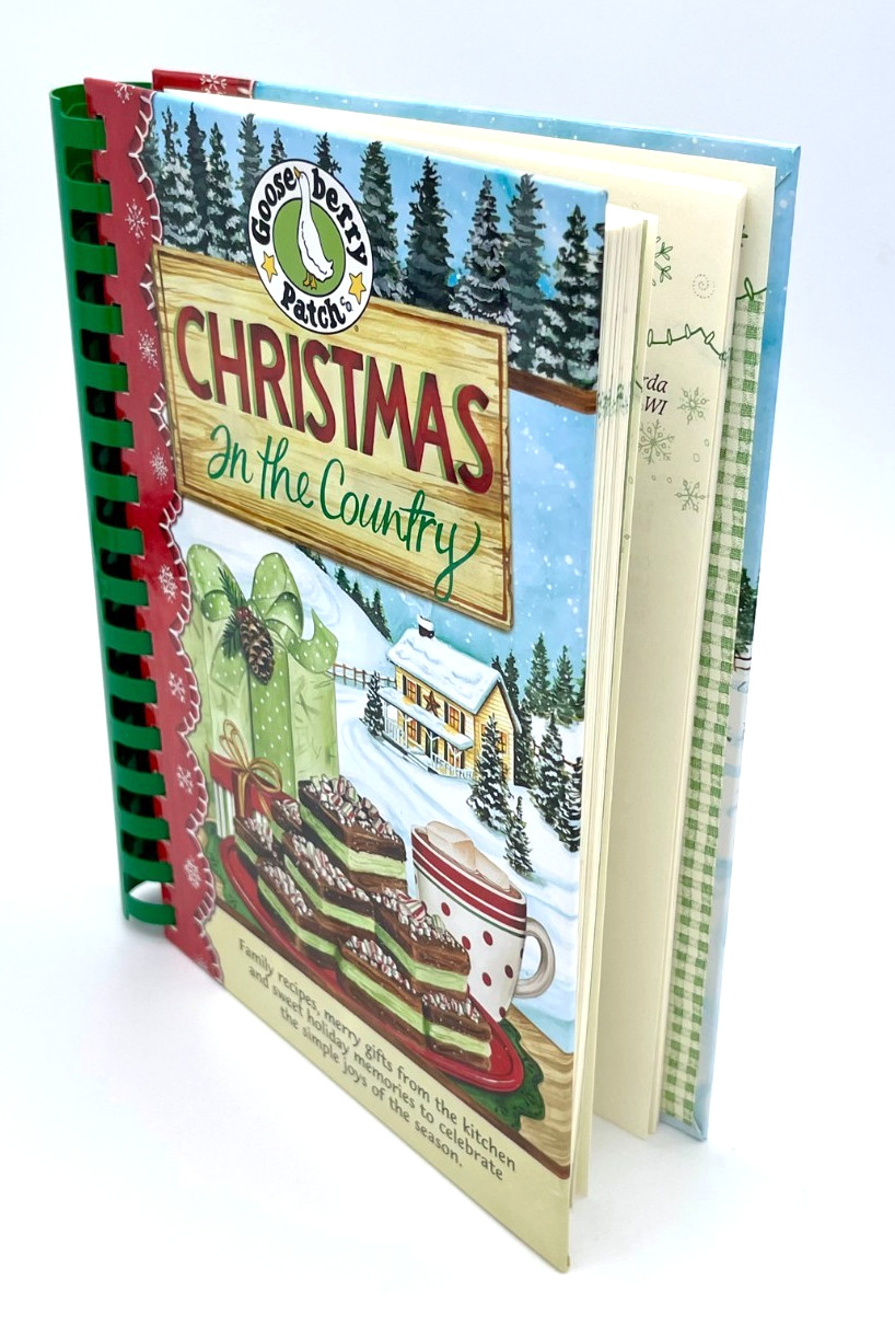 Gooseberry Patch Cookbook Christmas in the Country Recipes 2007- 222 pages