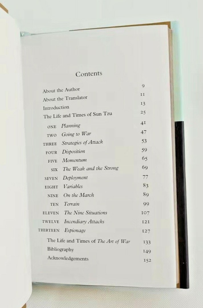 THE ART OF WAR SUN TZU Jonathan Clements Pocket Size 6″x4″ Hardcover Gilded NEW