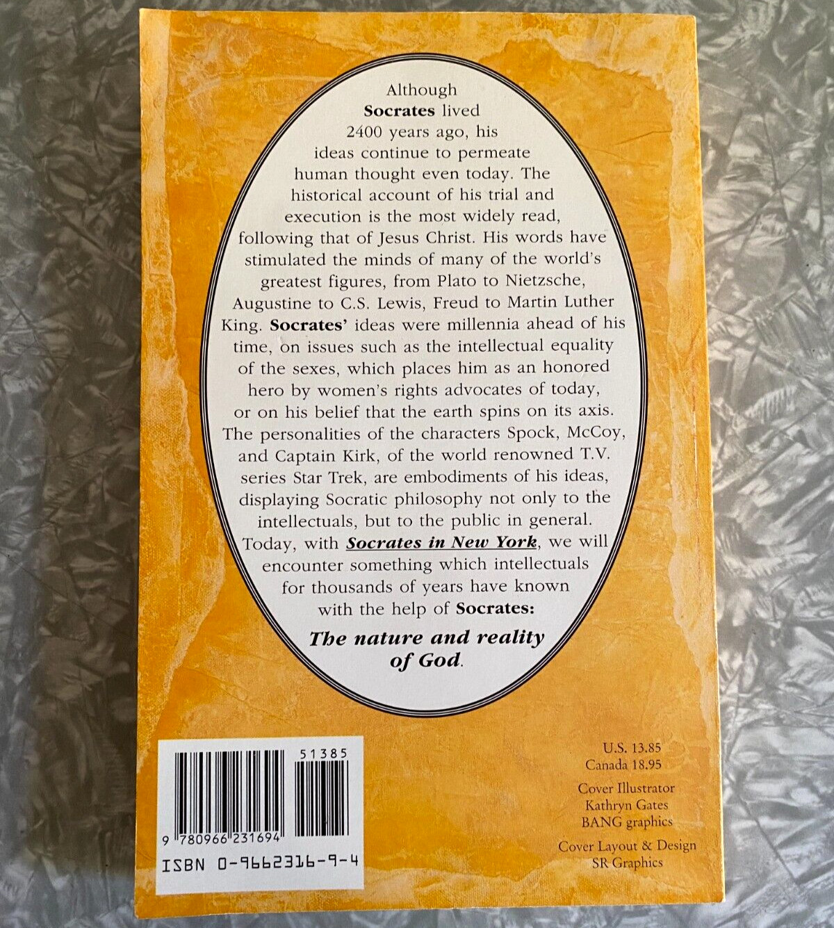 Socrates in New York John Kotselas Paperback 1998 1st Printing Athena First