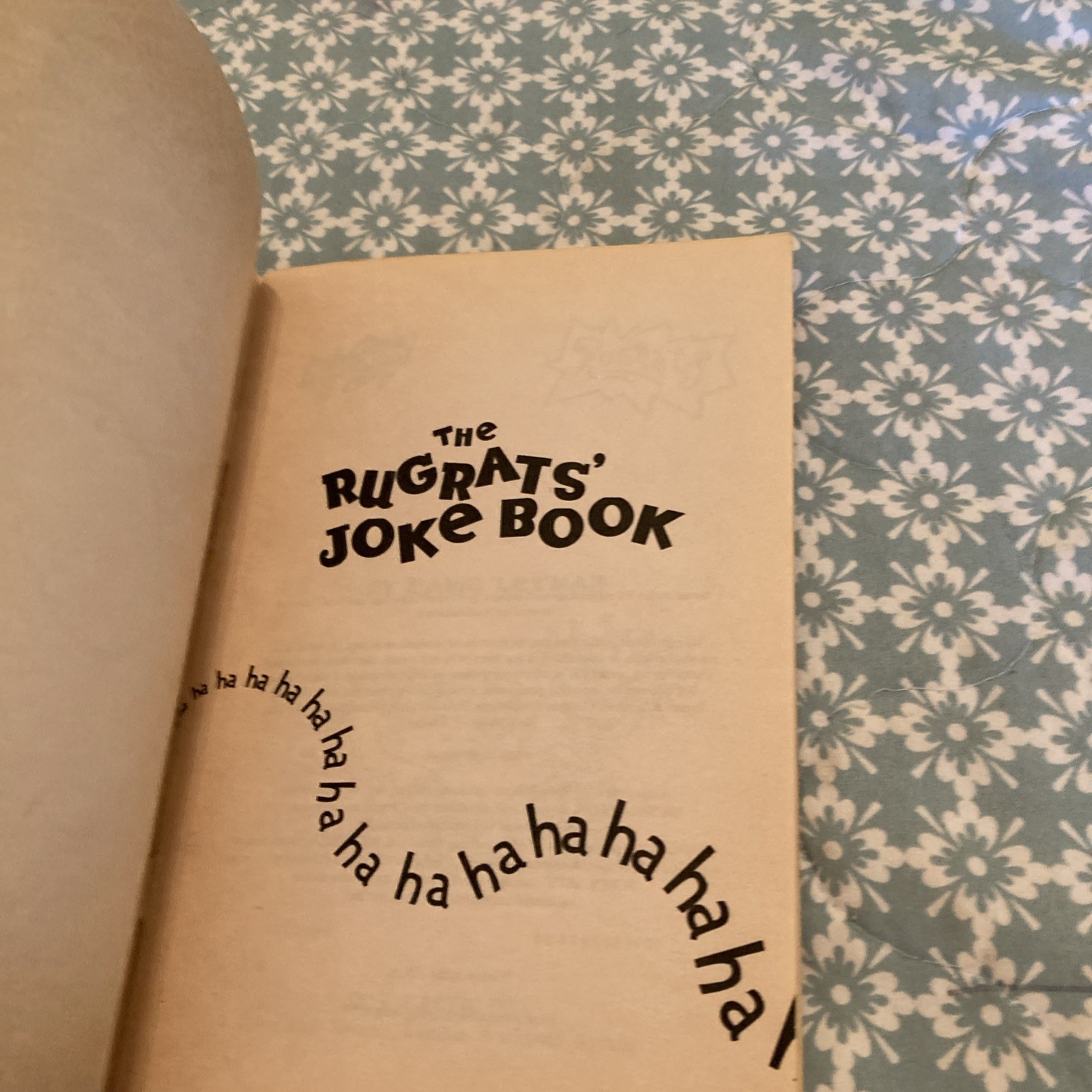 The Rugrats Joke Book DAVID LEWMAN