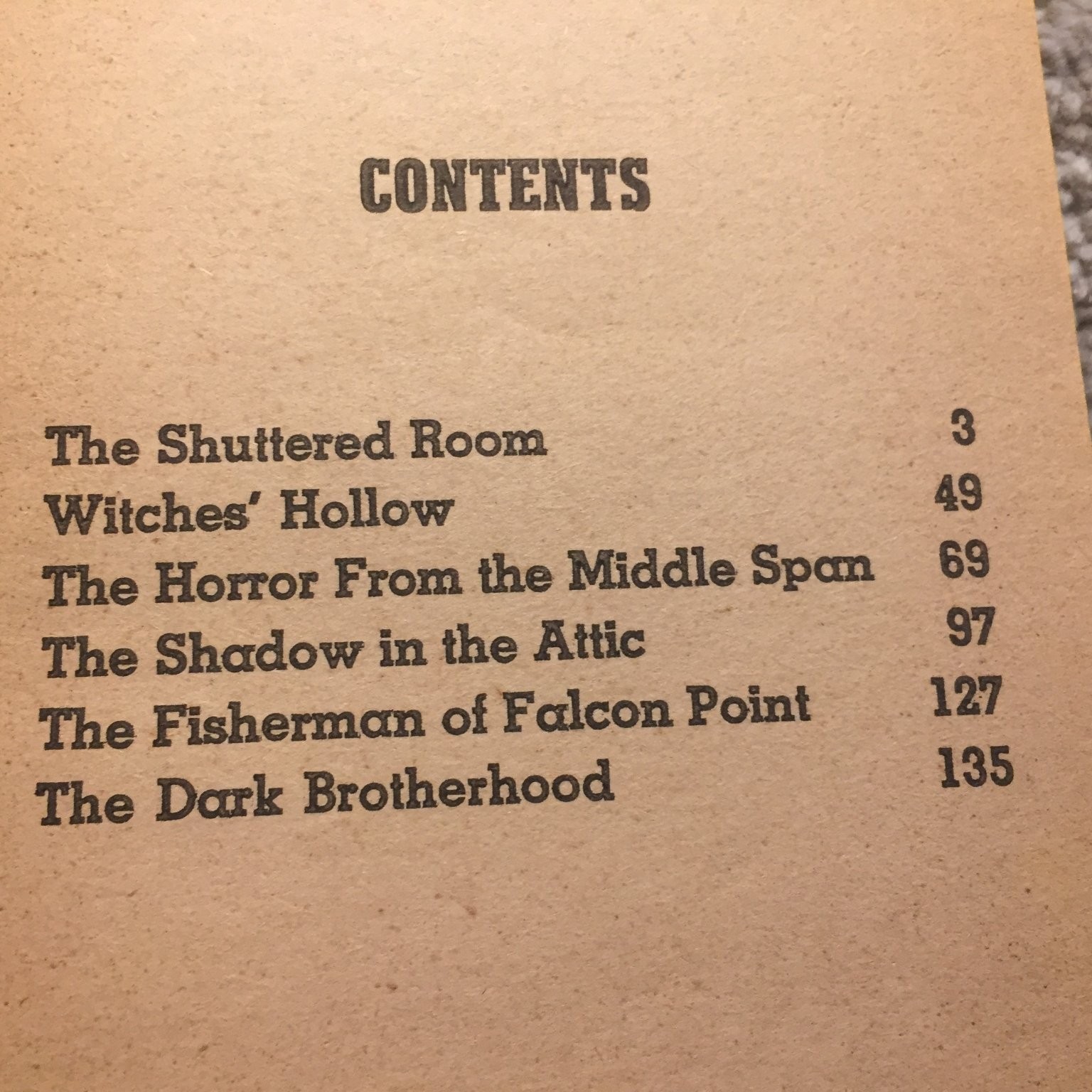 The Shuttered Room H.P. Lovecraft 1971 Weird Fiction Cosmic Horror Beagle Books