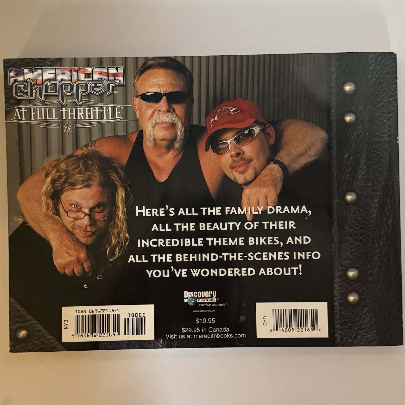 Motorcycle Book American Chopper At Full Throttle by Mike Flaherty