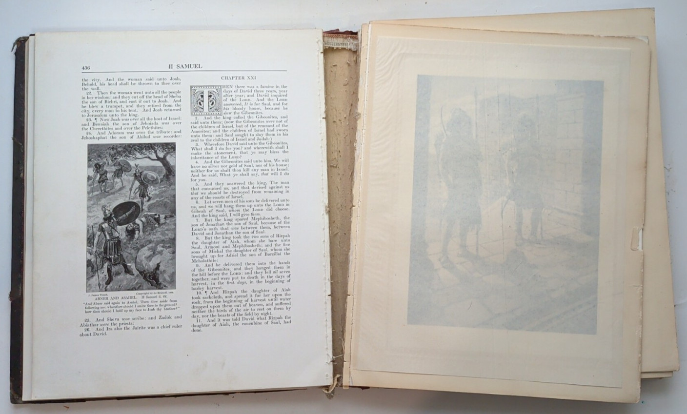 The Old Testament Part I & II by J. James Tissot – 1904 – See Description – HC